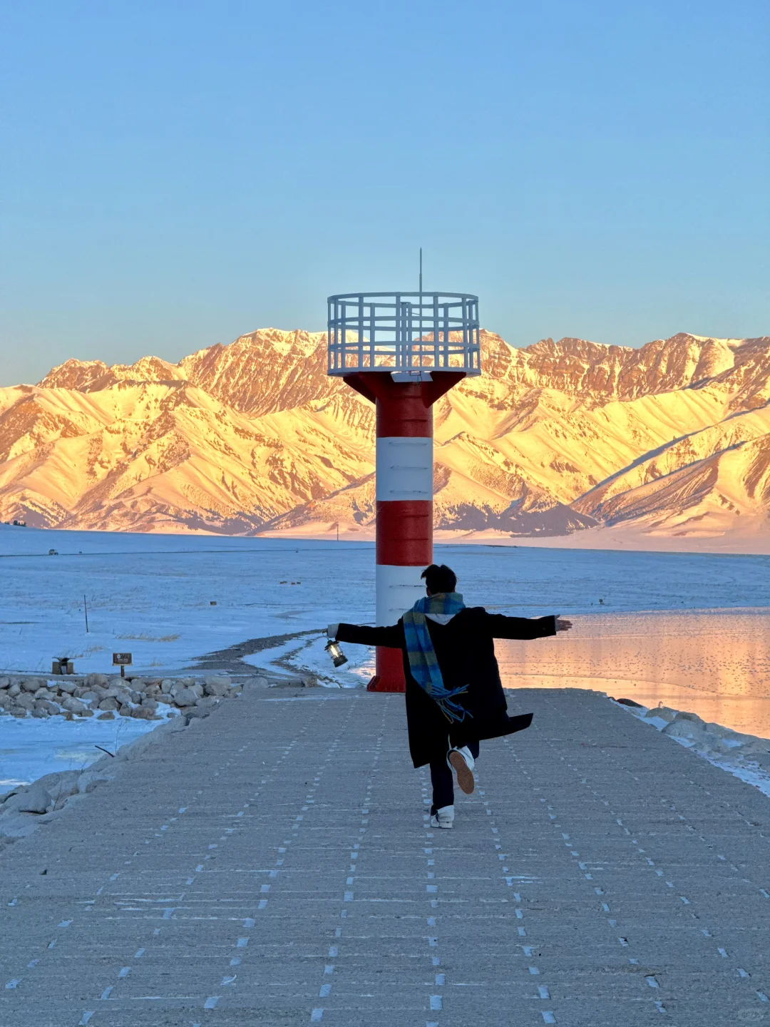 在赛里木湖拍到了我的人生live📷