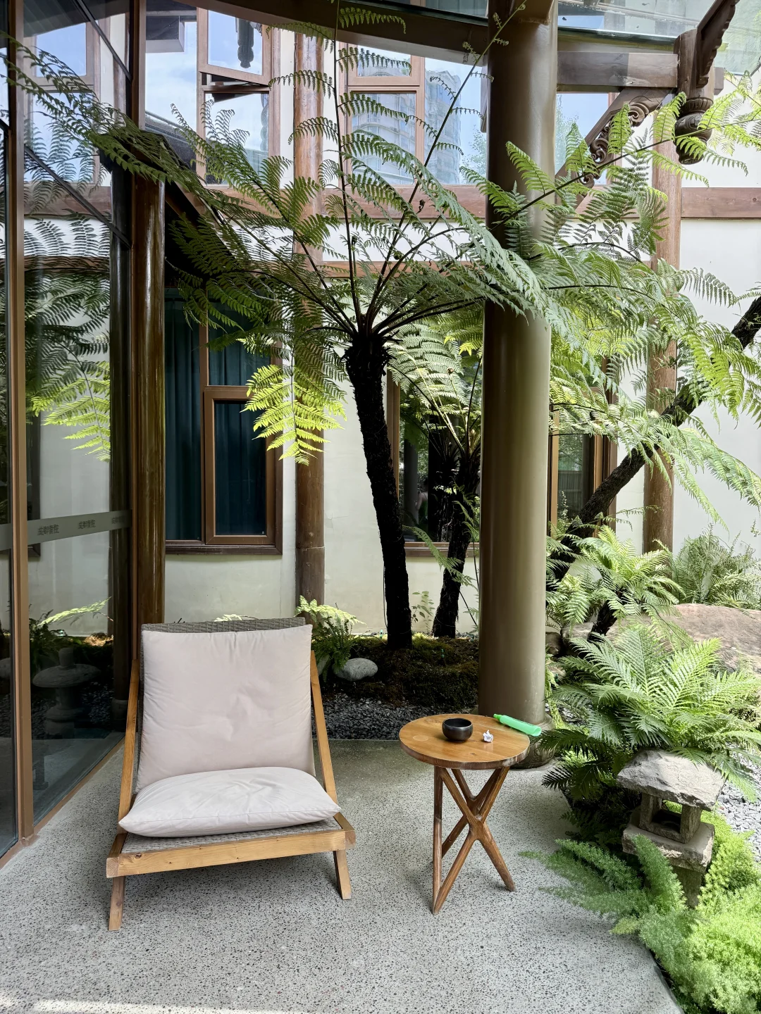 昨天在景区人挤人，今天在贵院独享整片竹林