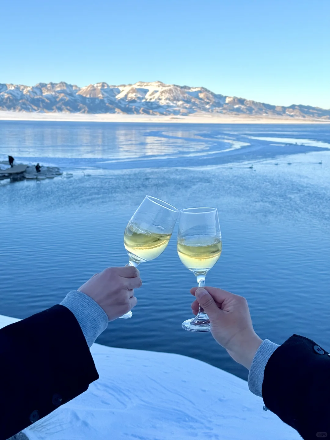 在赛里木湖拍到了我的人生live📷