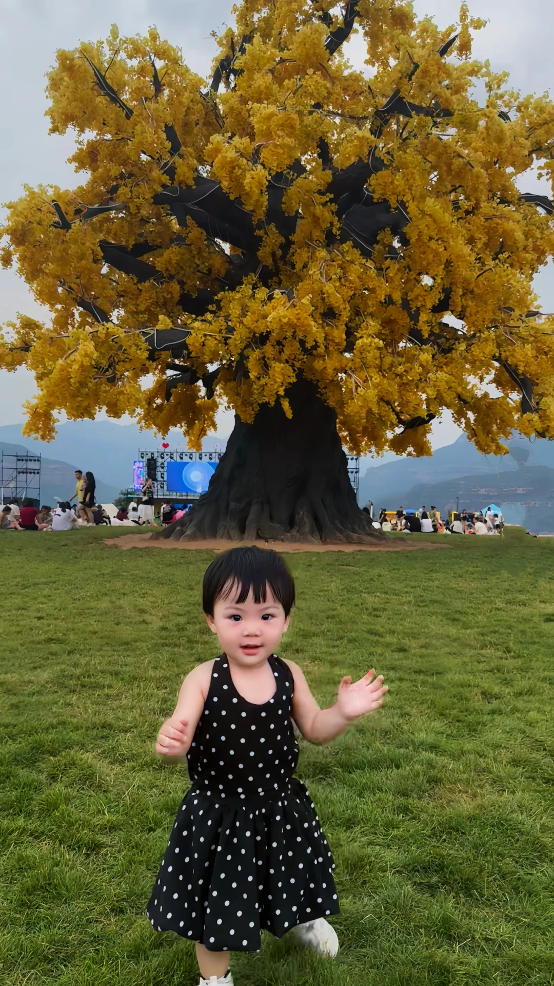 带15月龄宝宝勇闯太行五指山