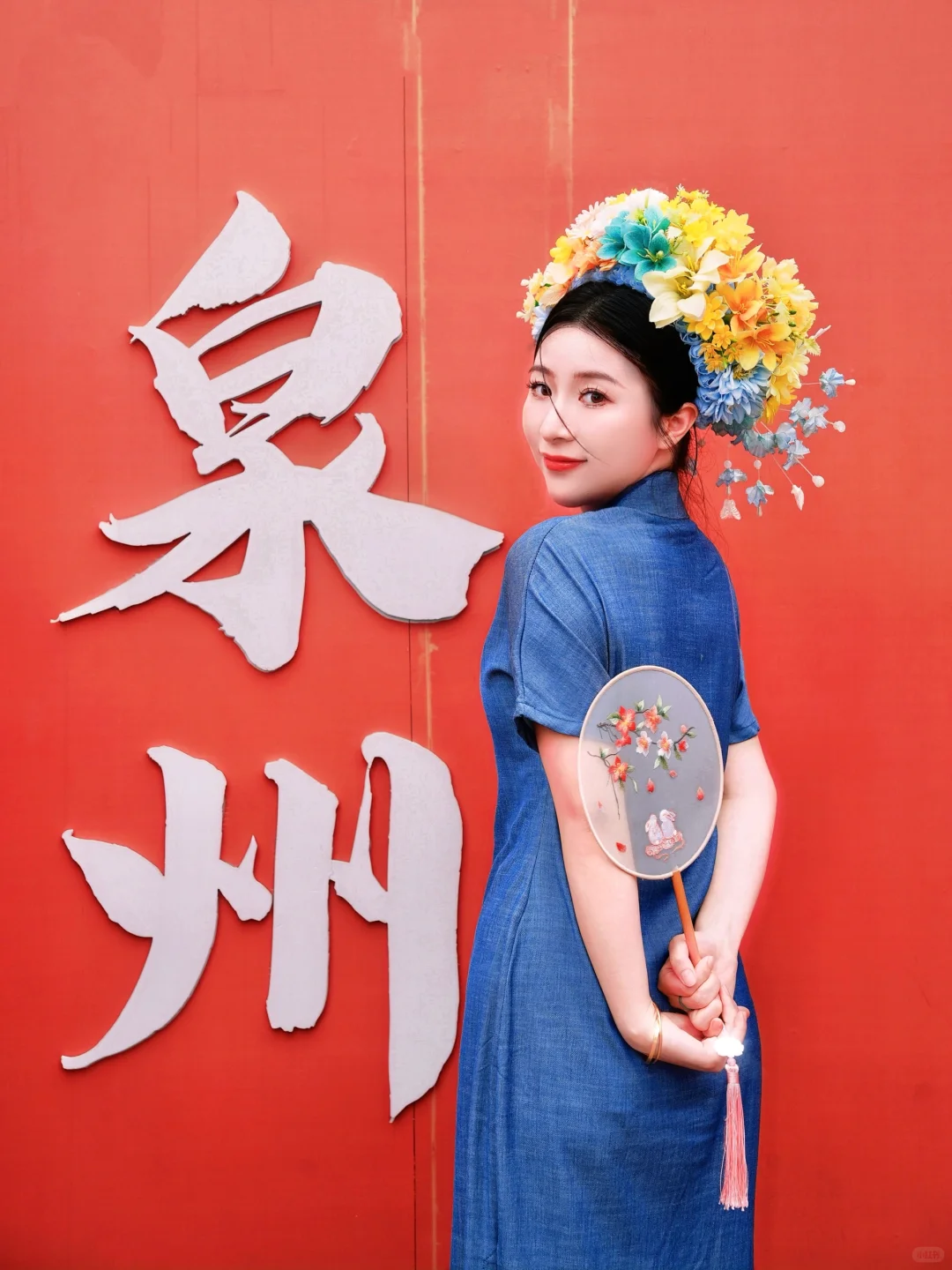 泉州|去拍一组赵丽颖同款簪花吧～手写攻略