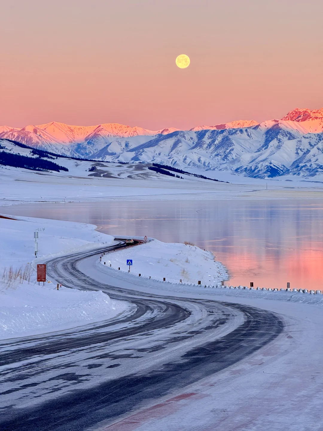 在赛里木湖拍到了我的人生live📷