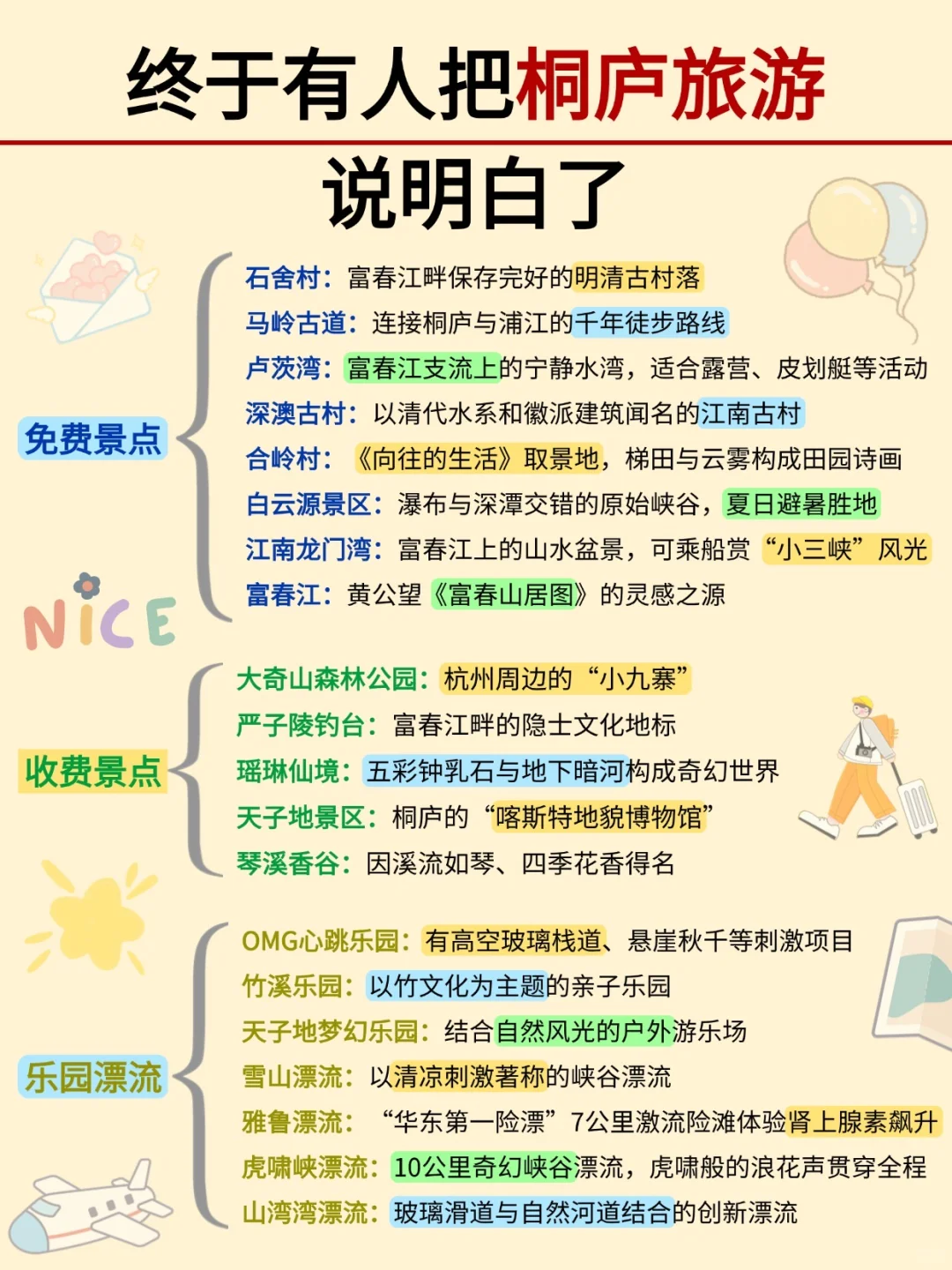 桐庐旅游攻略🌿杭州周边“小桂林”