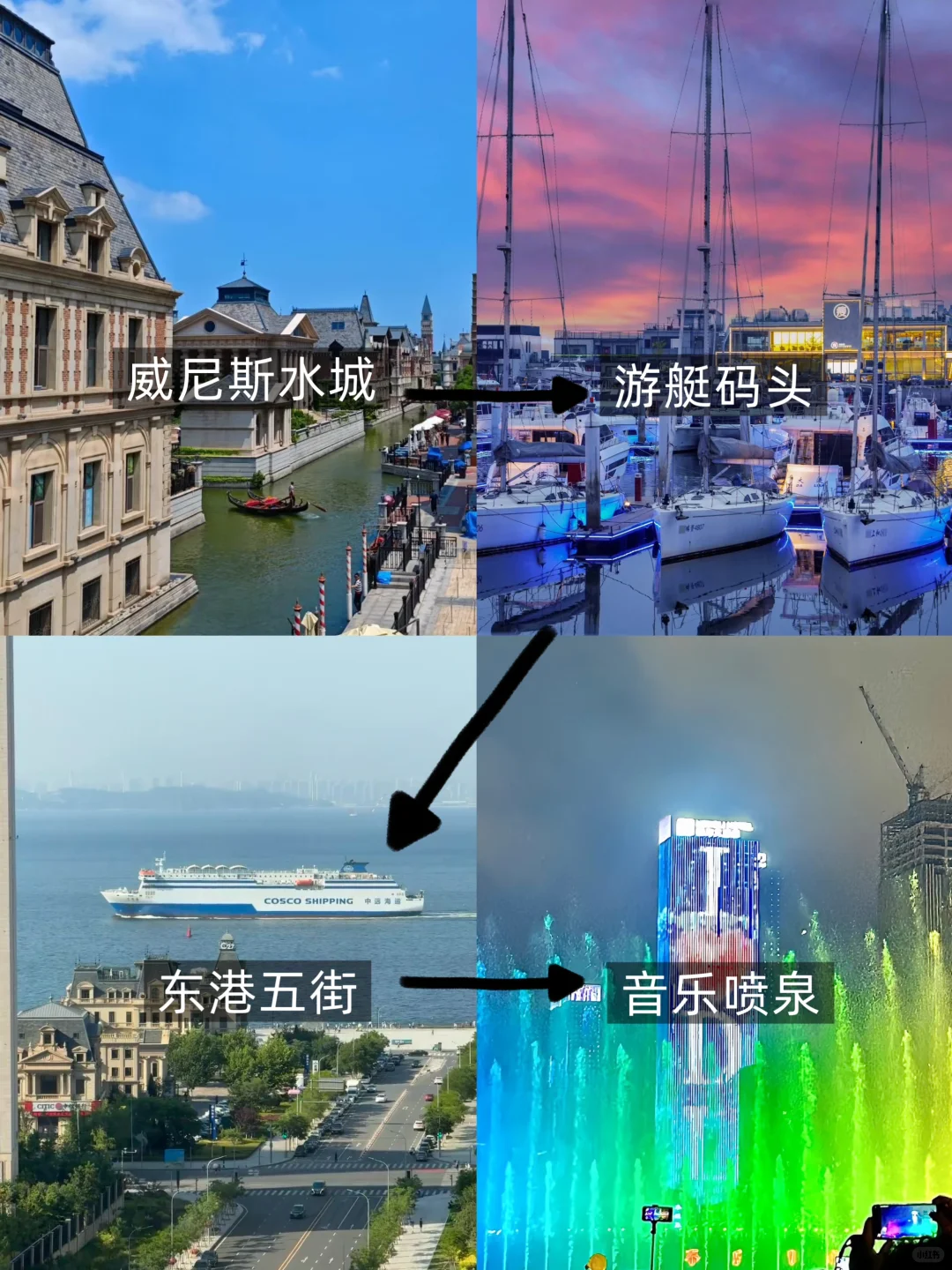 来大连必打卡的景点攻略！熬夜整理请珍藏！