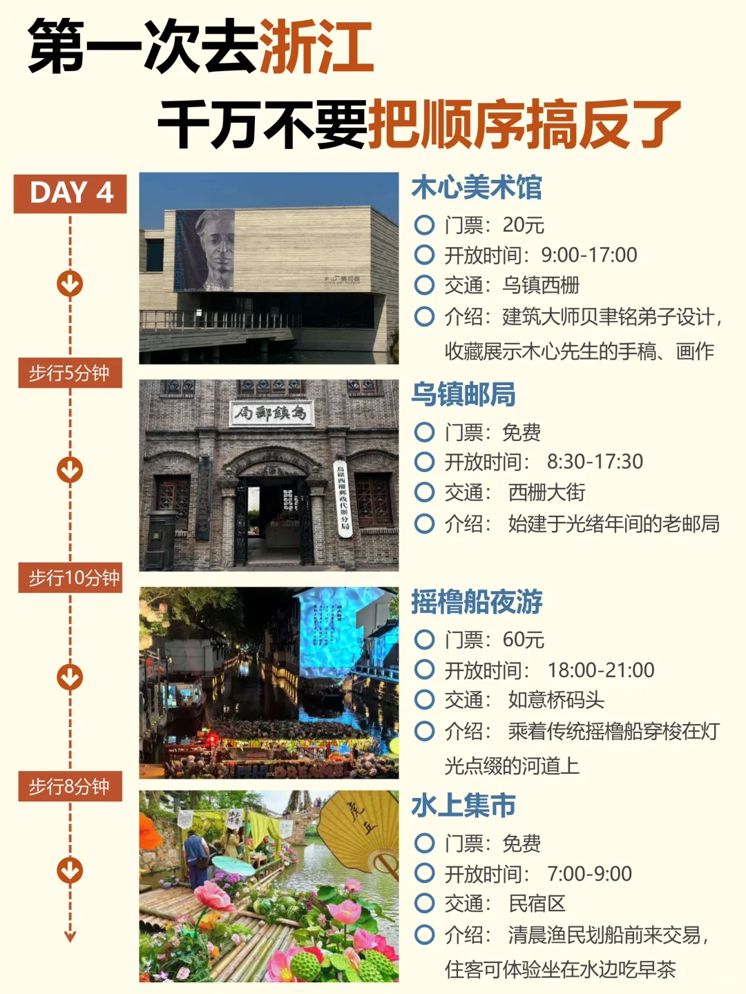 一目了然!一句话总结浙江各个景点