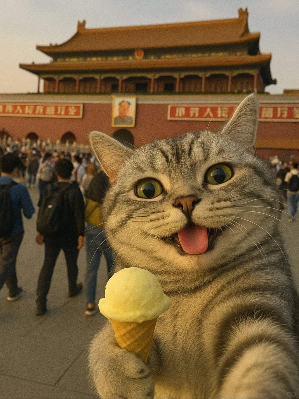 我家小猫也旅游啦！拖延症患者才发照片！