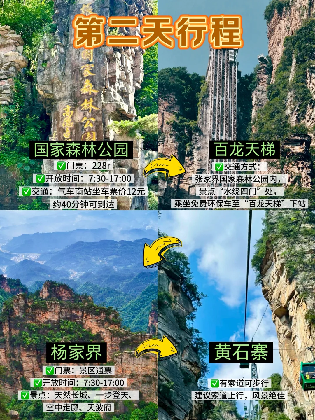 去张家界别只知道天门山！这些景点也很好玩…