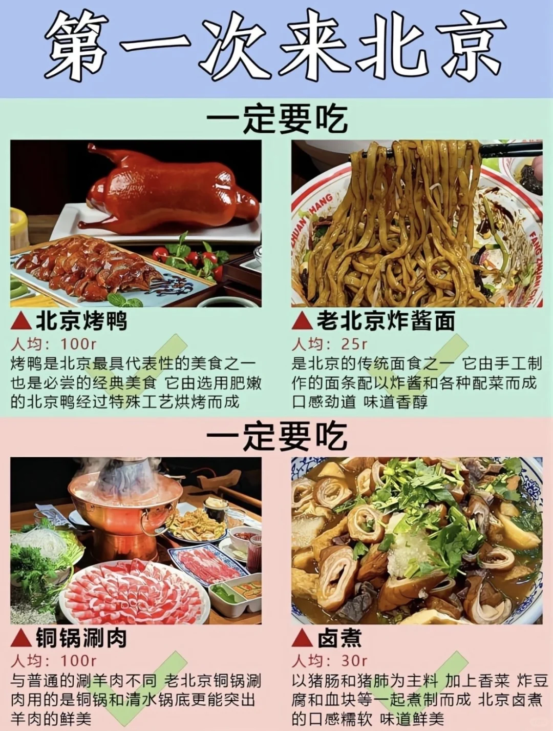 第一次来北京必看‼️白天Vs夜晚景点大全～