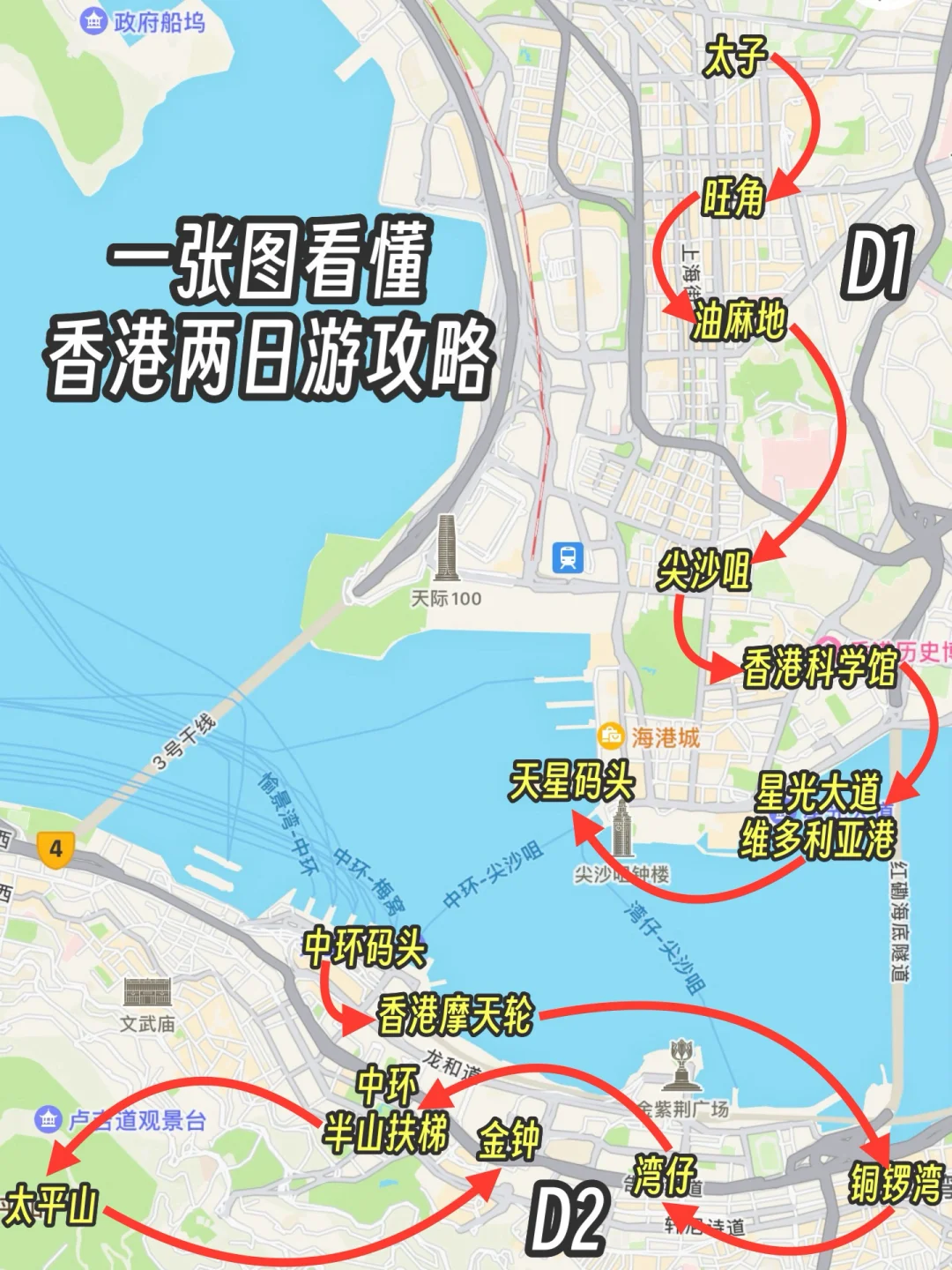 第一次去香港旅行，有这篇超全攻略就够了！