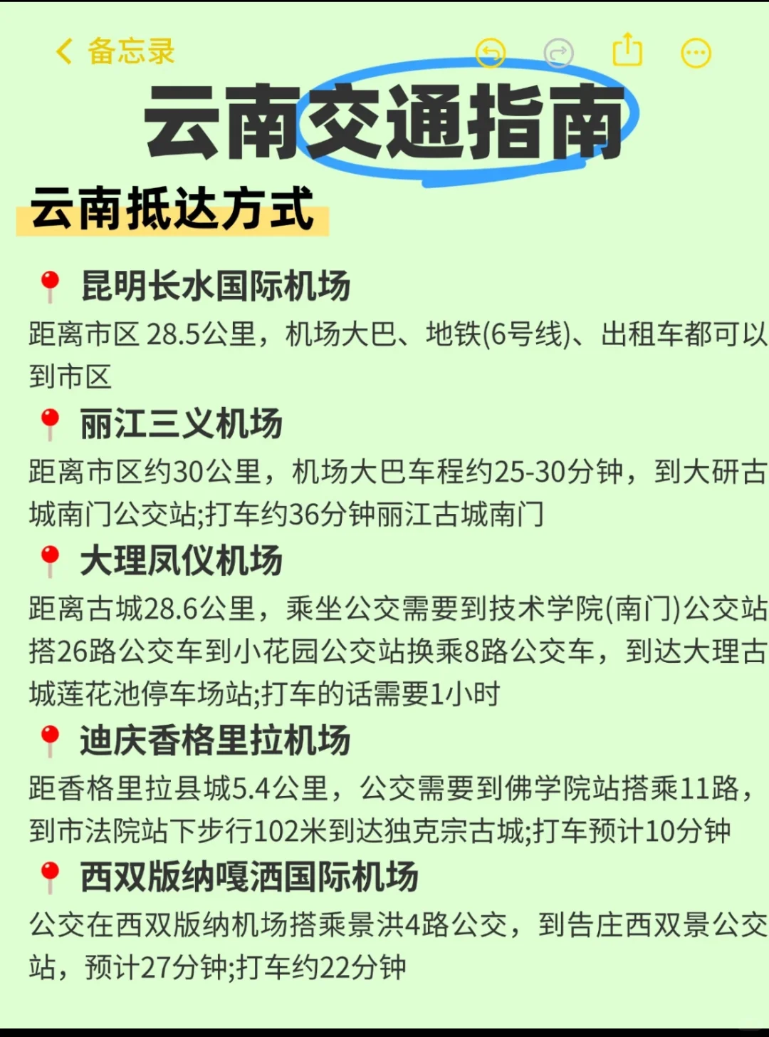 旅游攻略，别走弯路，云南7日之旅