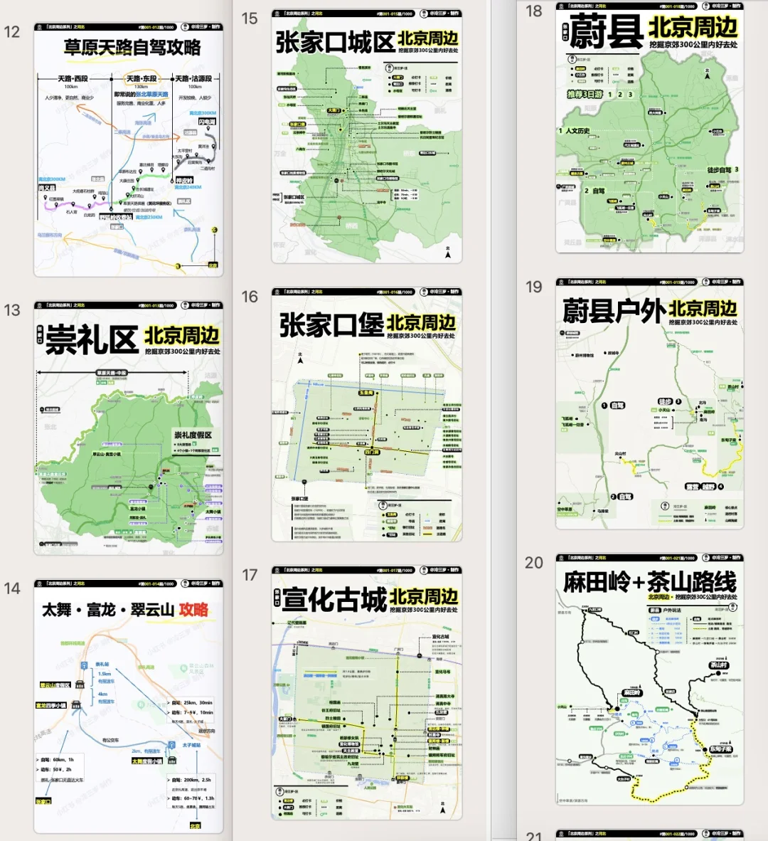 写了一份河北旅游攻略，200页！拼了