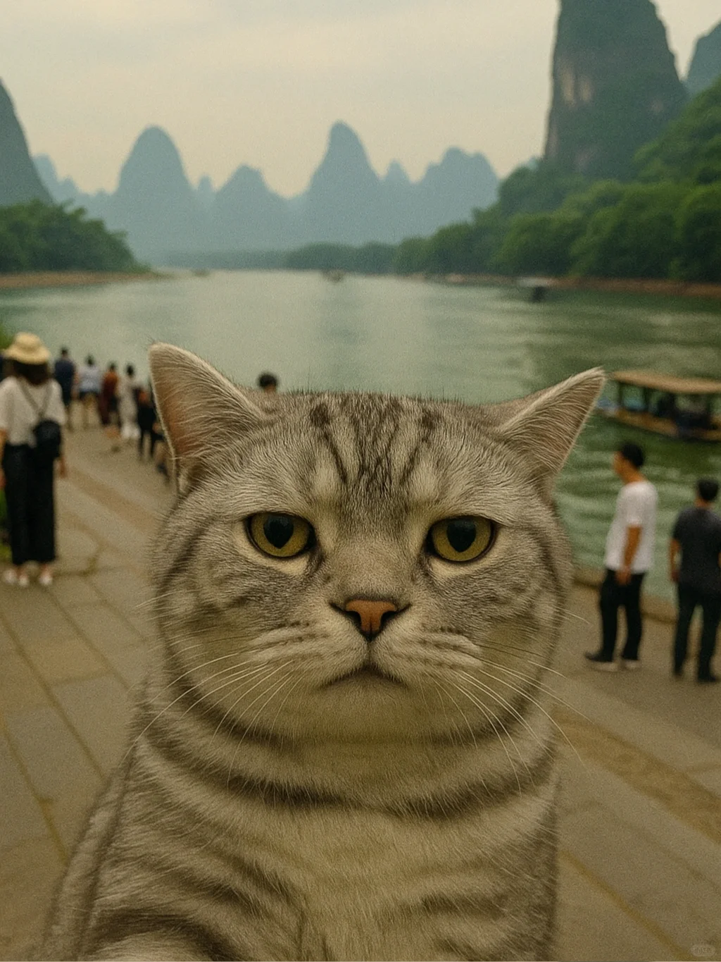 我家小猫也旅游啦！拖延症患者才发照片！