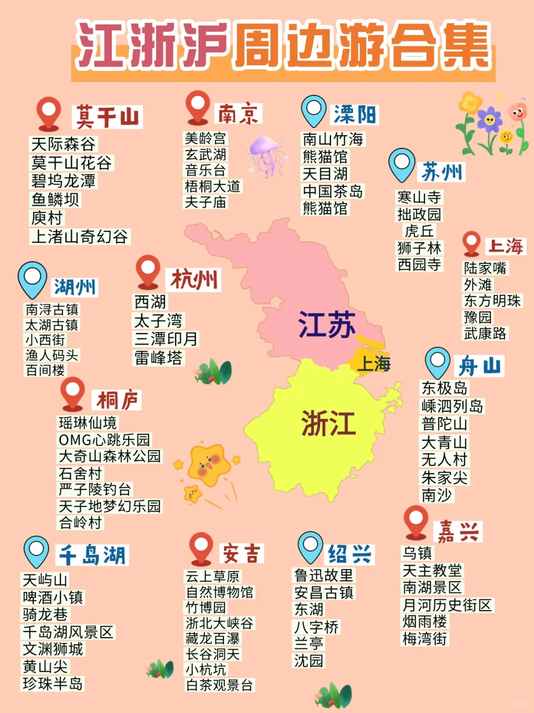 5-7月江浙沪周边游攻略