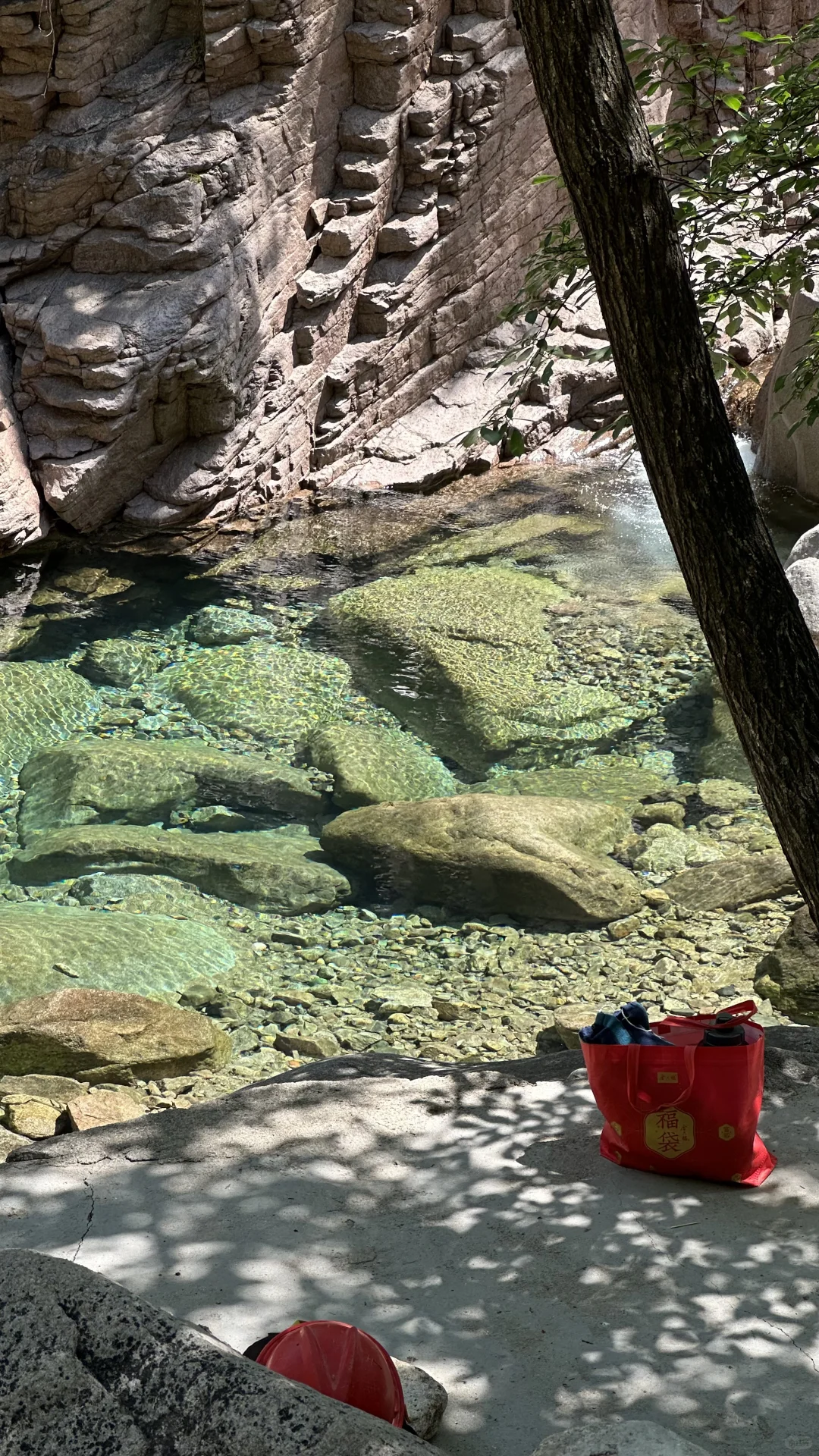 青岛夏天崂山玩水(无痛版)