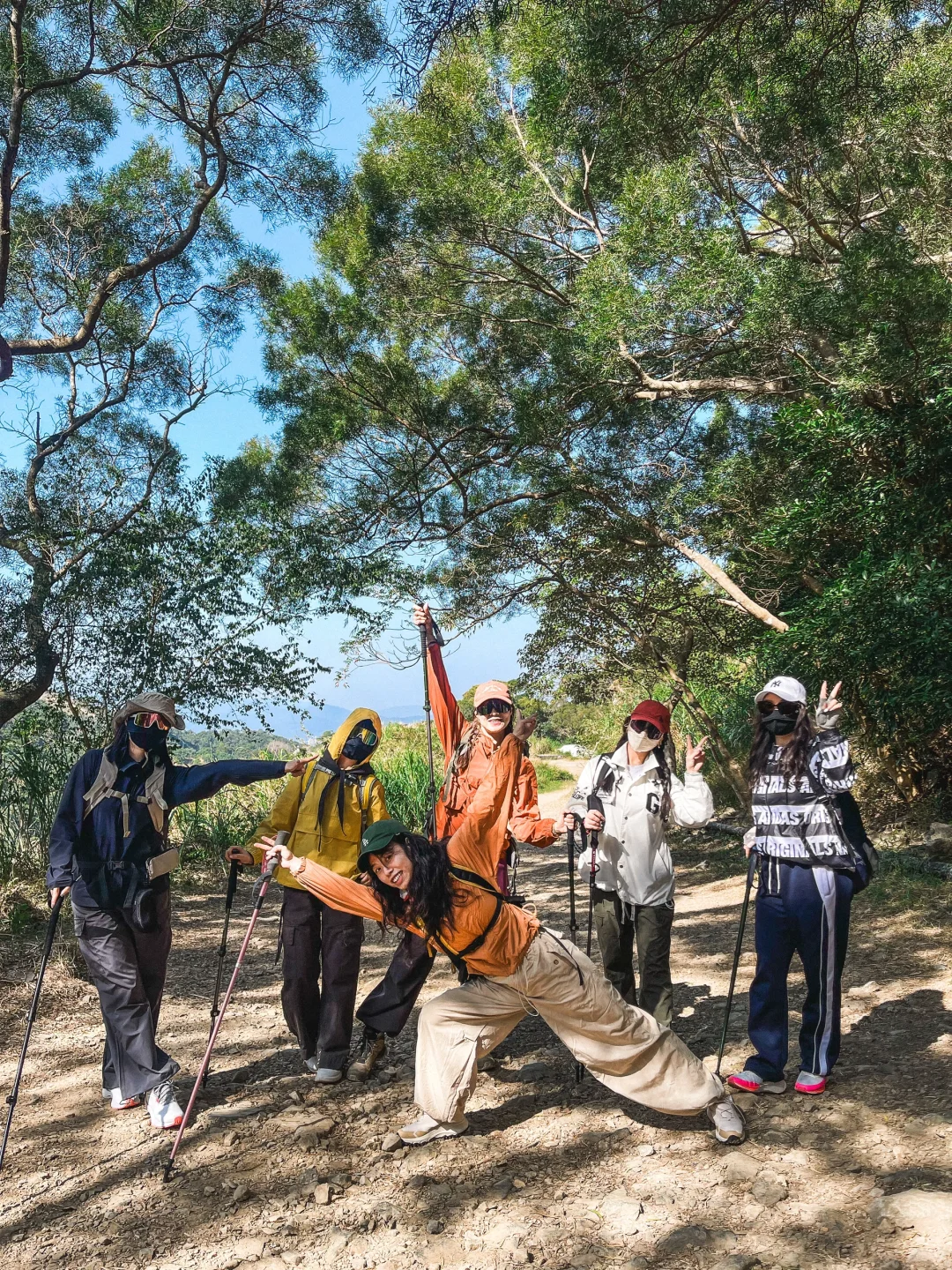 户外合照就应该这么拍