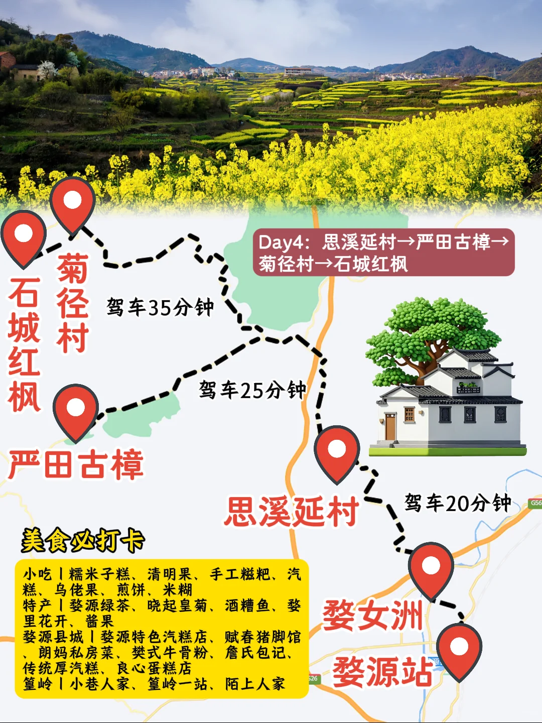 晒秋啦！去脑子里蹦出来的第一个小城丨婺源