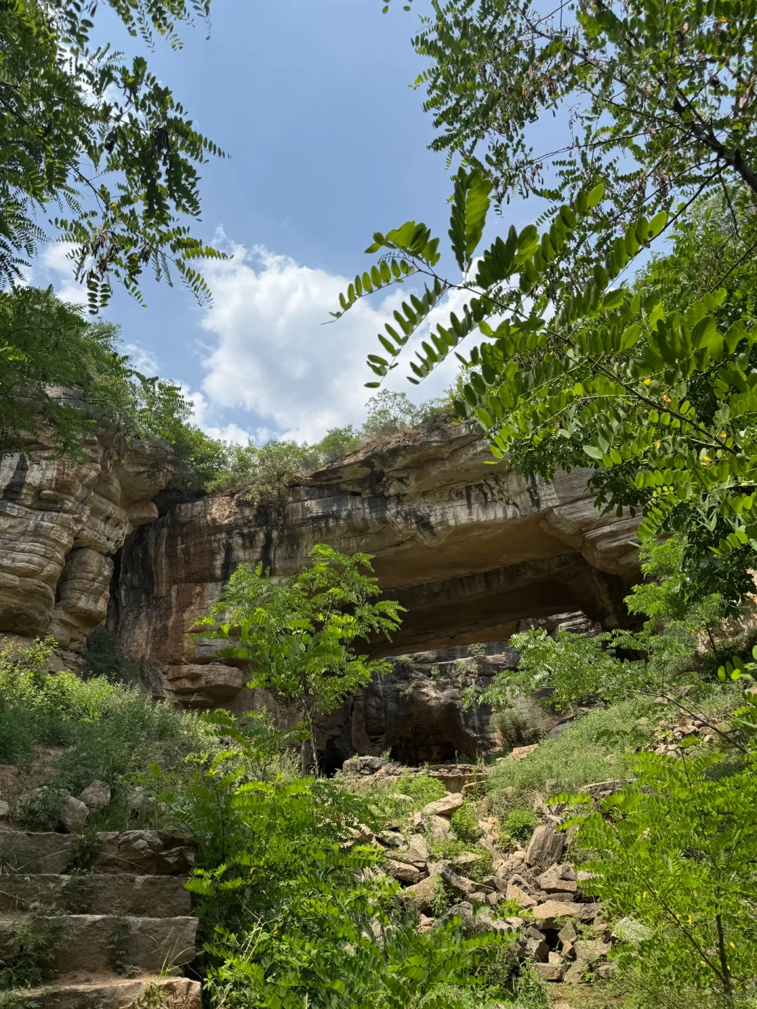 邢台周边游｜探秘亿万年前的天生桥 小众秘境