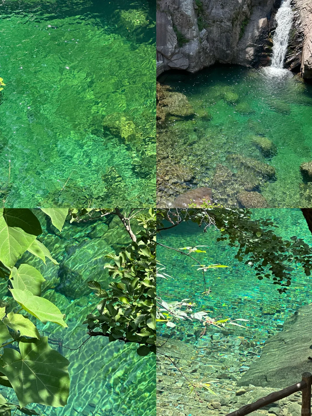 青岛夏天崂山玩水(无痛版)