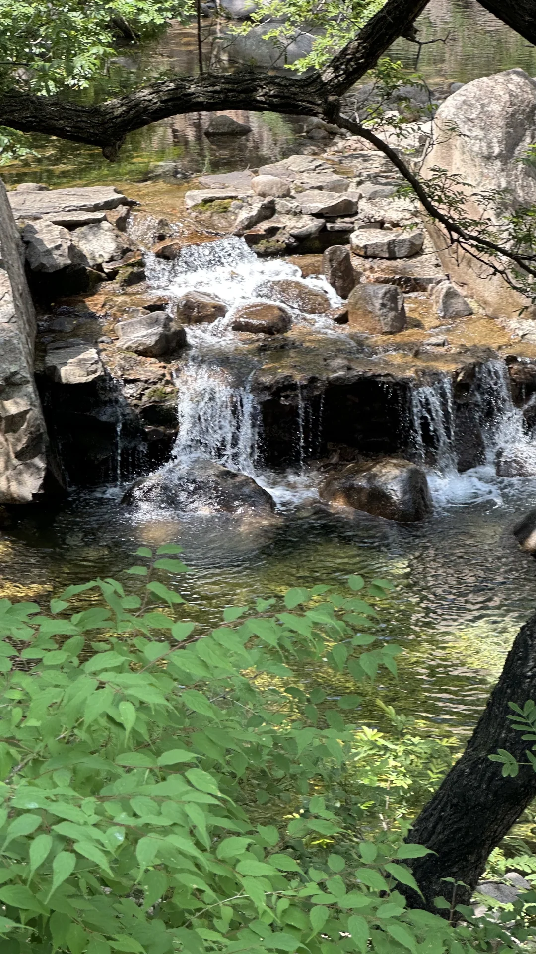 青岛夏天崂山玩水(无痛版)