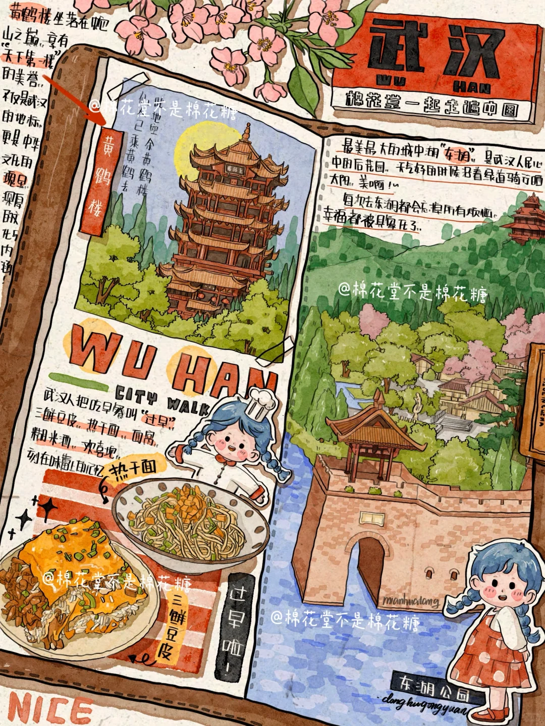 手绘旅行日记合集🔥2025年继续勇闯世界🎊