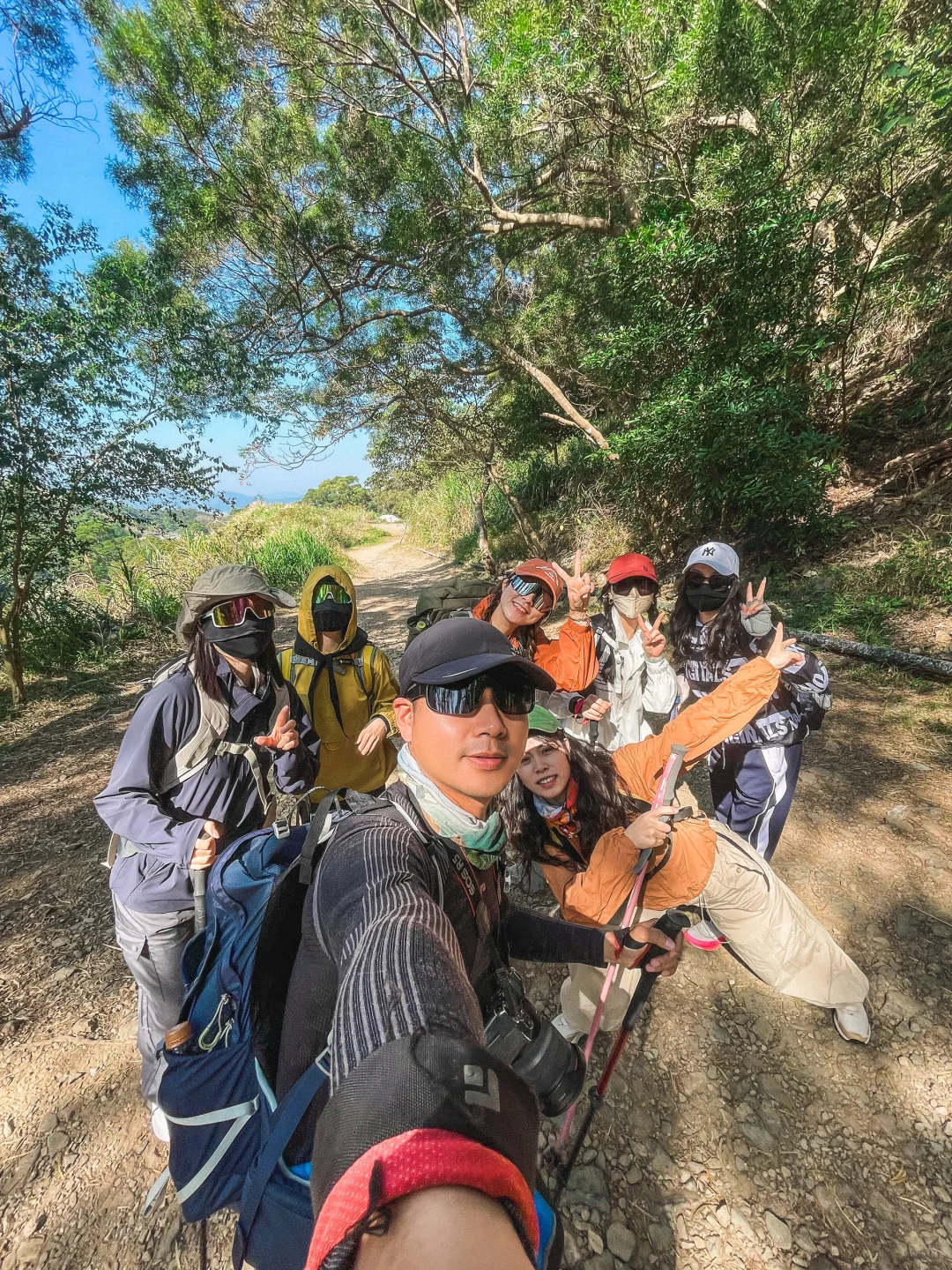 户外合照就应该这么拍