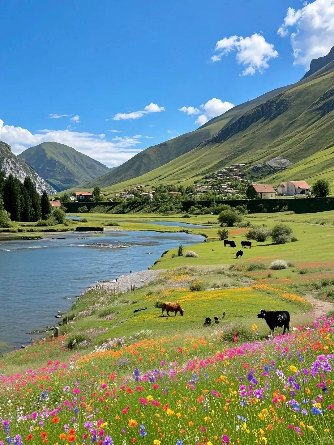 📍7-8月川西简直太美了！live图直出