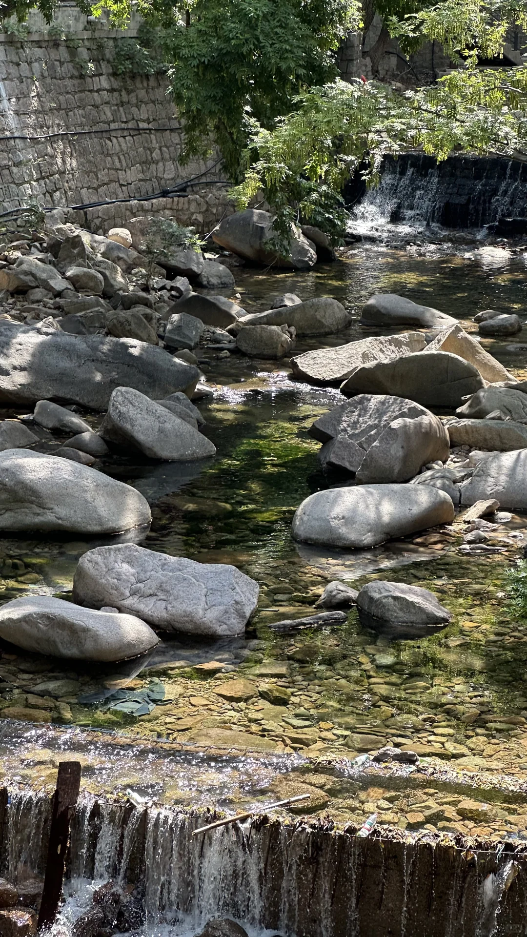 青岛夏天崂山玩水(无痛版)