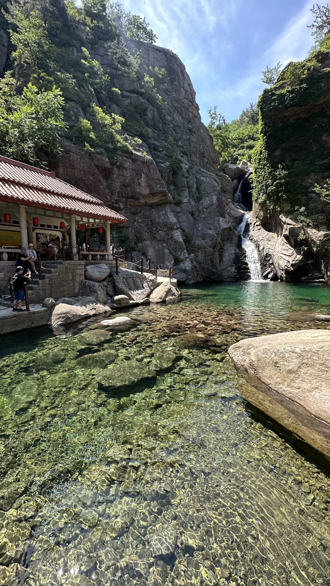 青岛夏天崂山玩水(无痛版)