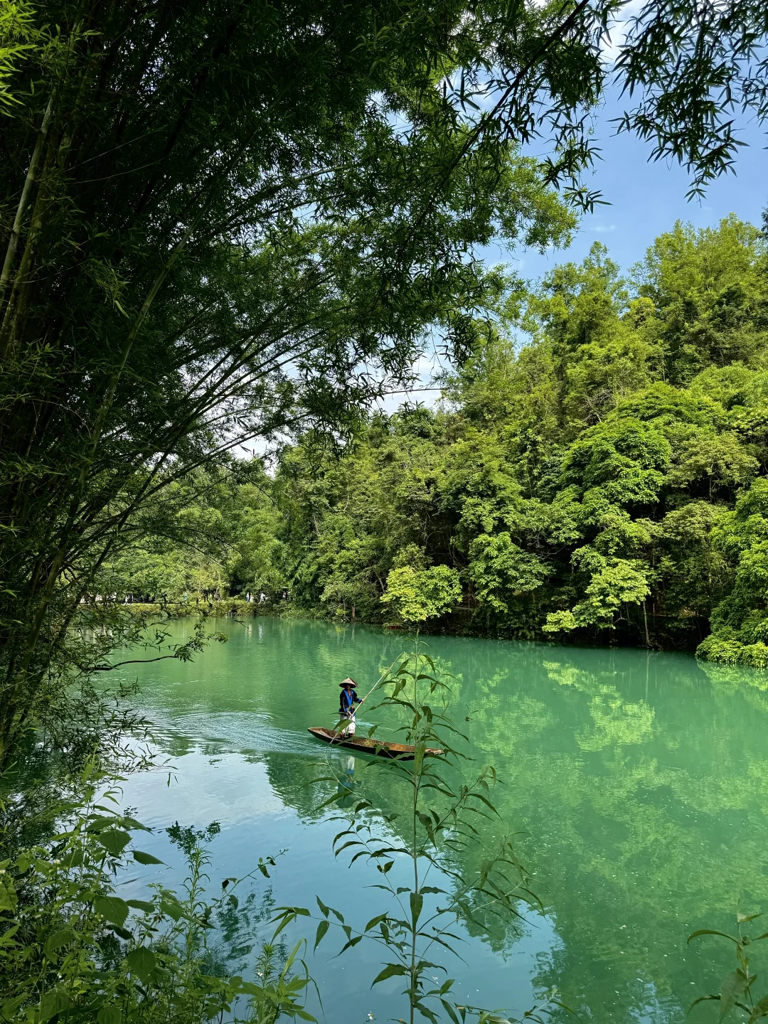 荔波小七孔live🍃人间绿宝石名不虚传