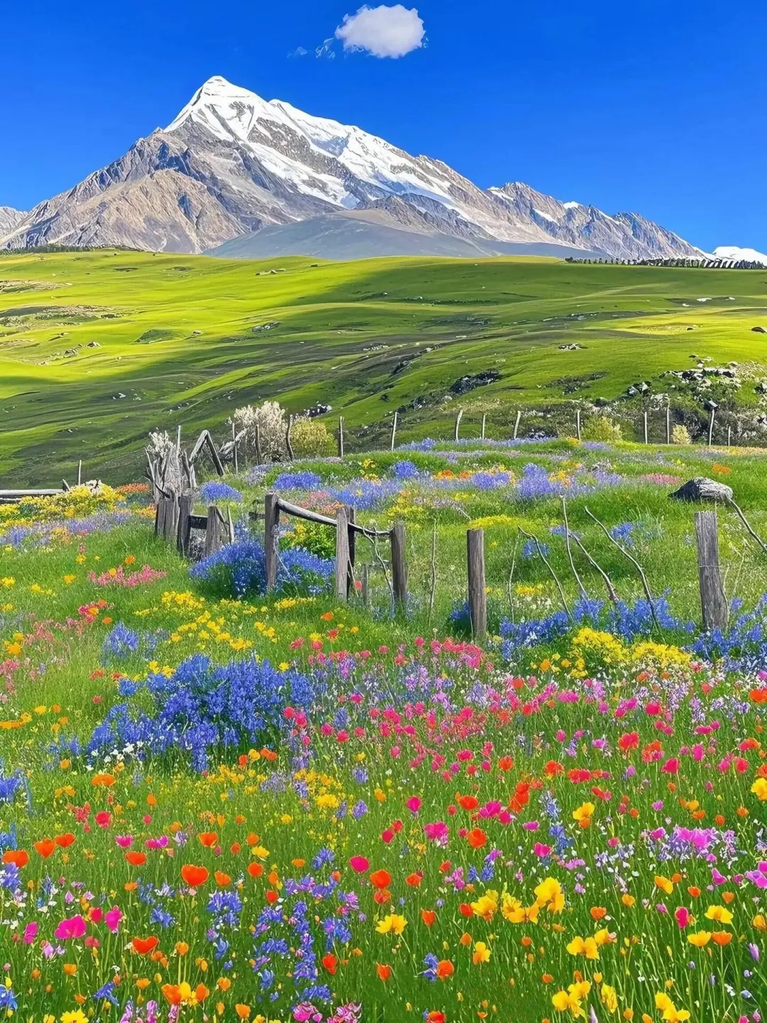 📍7-8月川西简直太美了！live图直出