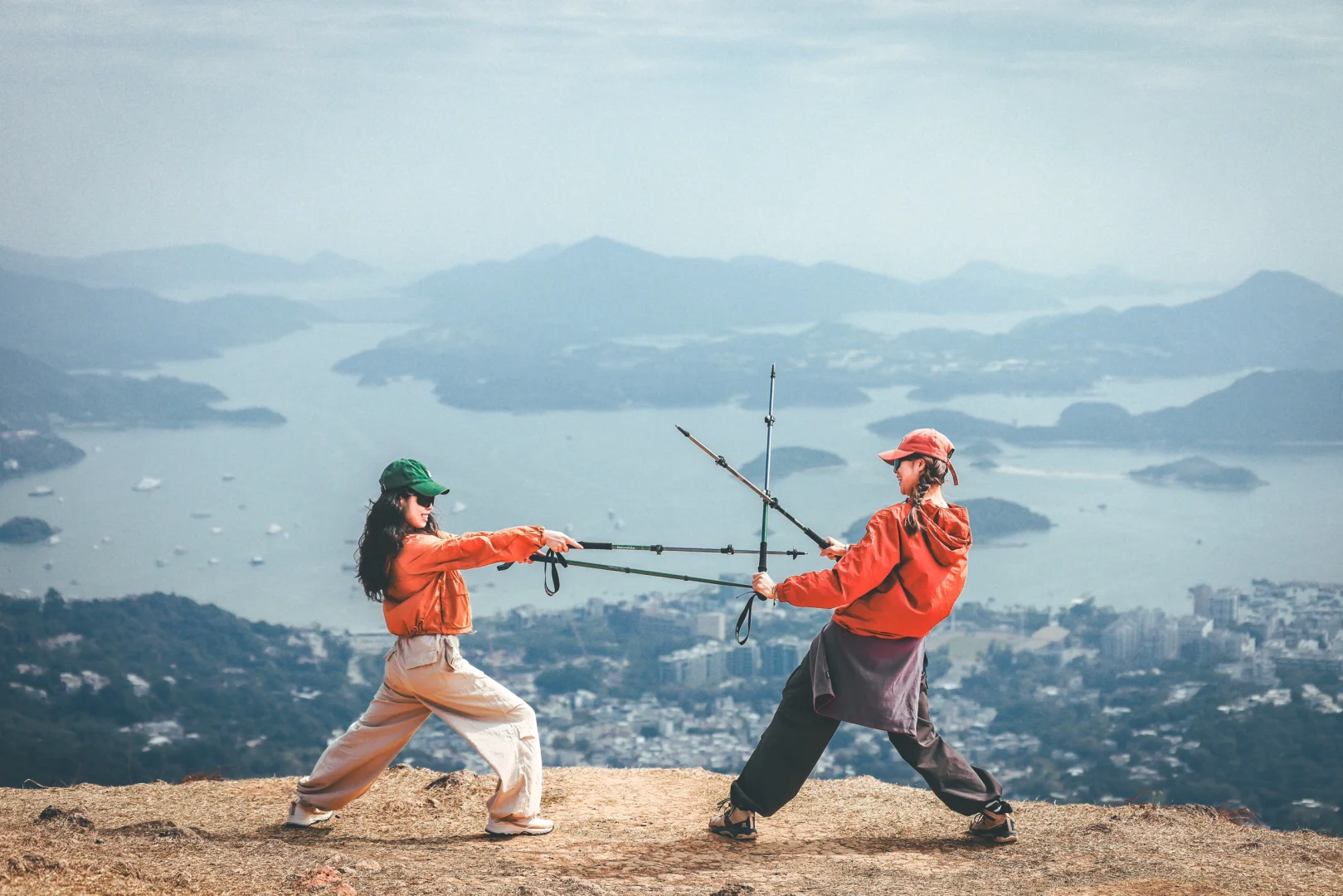 户外合照就应该这么拍