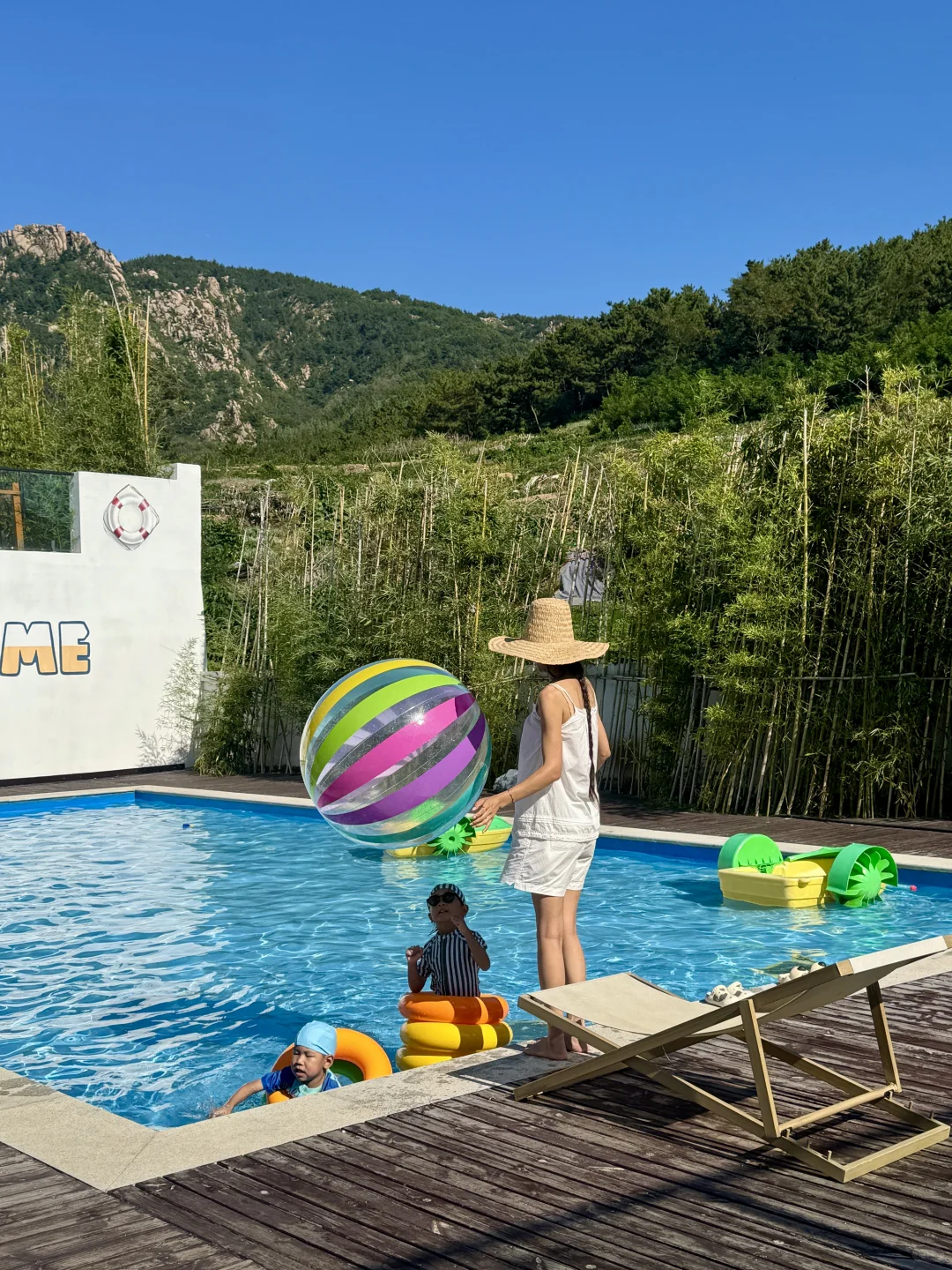 35+6岁｜青岛！儿童泳池+无动力乐园！畅玩一天