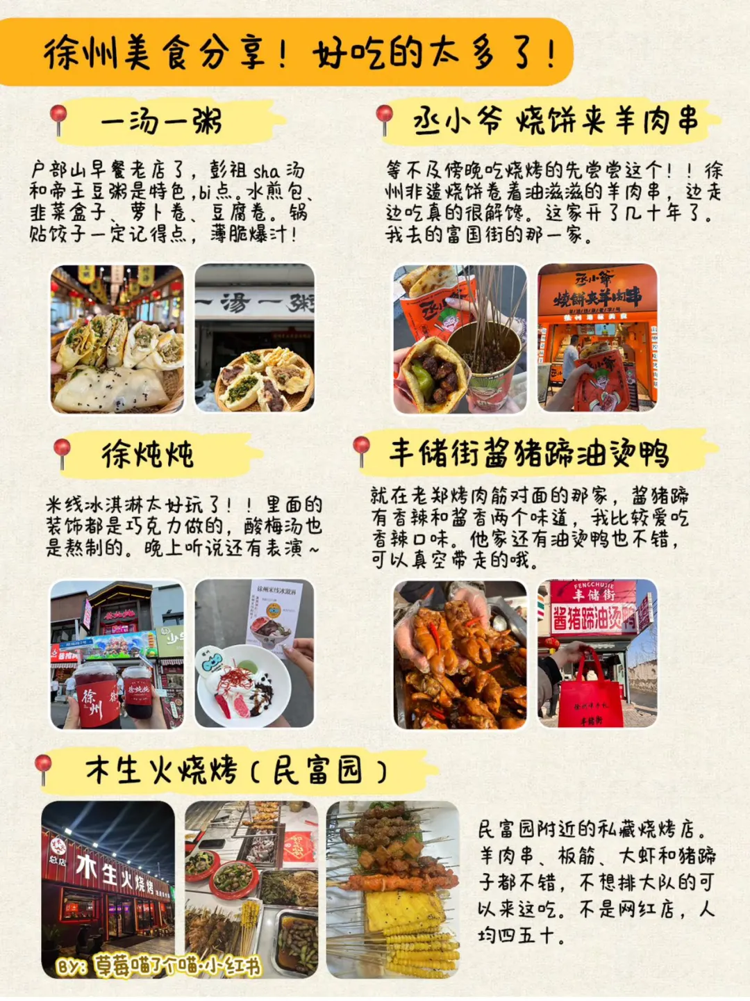 📍去徐州 | 有这一份手绘地图🗺️就够了！