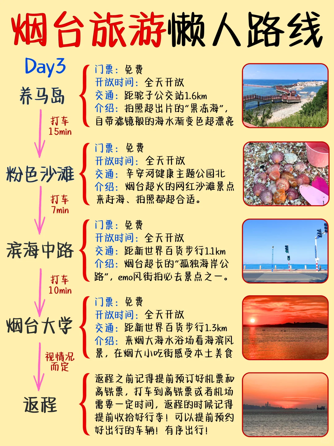 04女大📍烟台旅游懒人版攻略‼️超详细