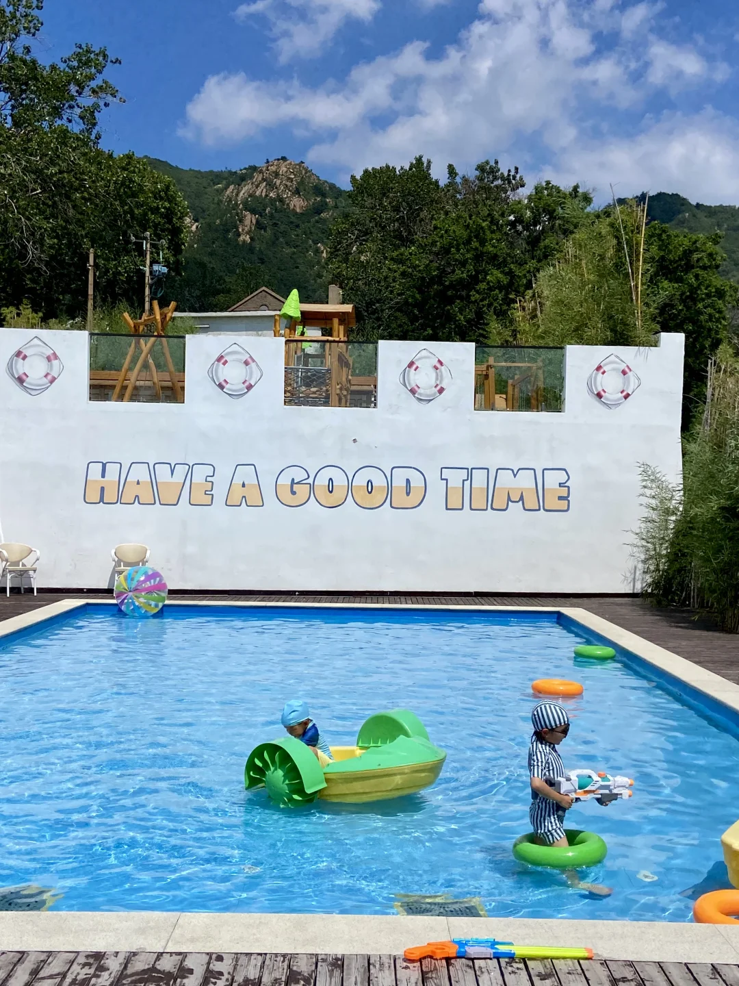 35+6岁｜青岛！儿童泳池+无动力乐园！畅玩一天