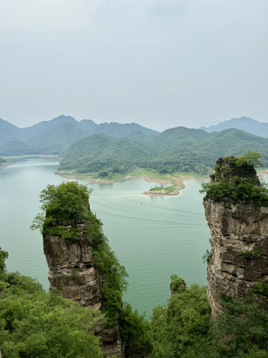 去不成桂林，就来保定易水湖吧⛰️