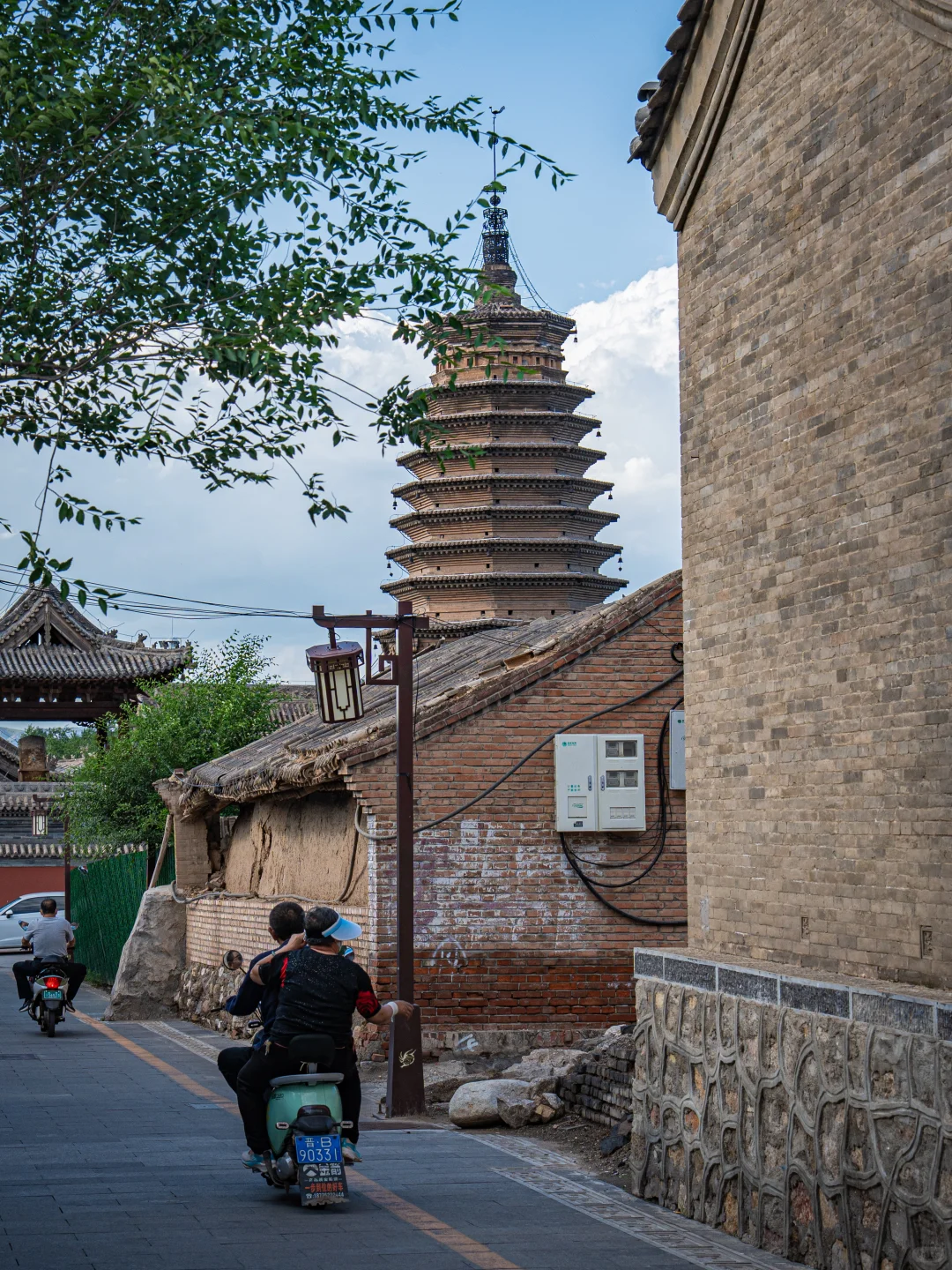 山西大同真的很适合避暑❗20°C都不用开空调～