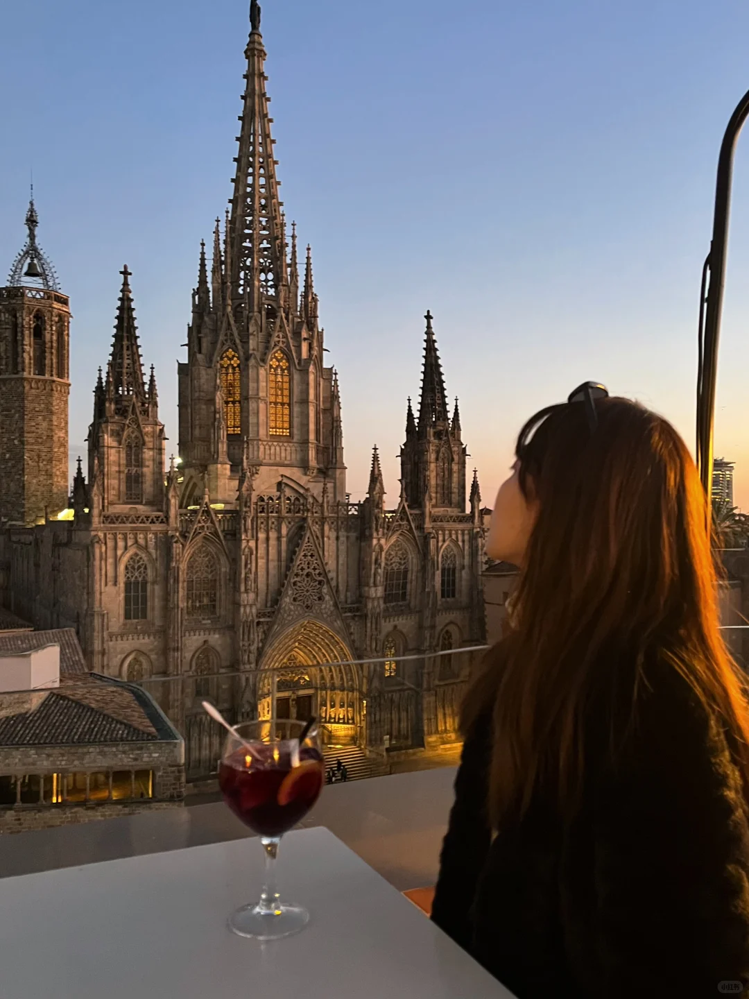 Hola：）遇见巴塞的日落🌄