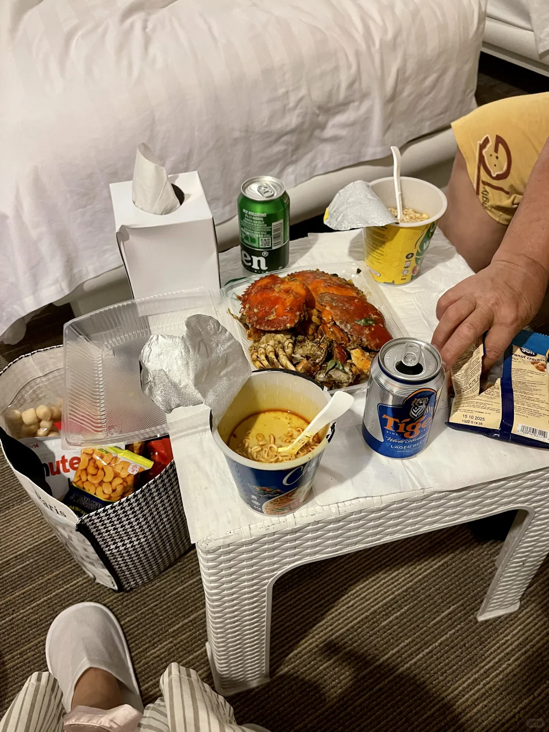 跟妈妈在国外旅游的时候