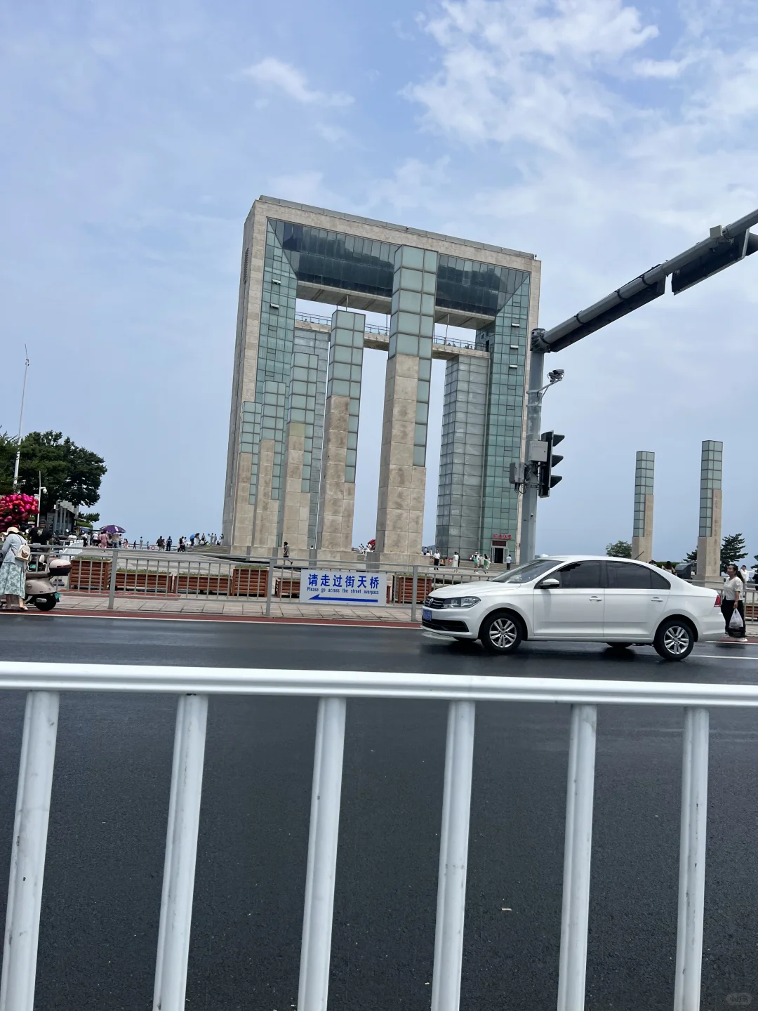 失业后，老公带一家子来威海旅游