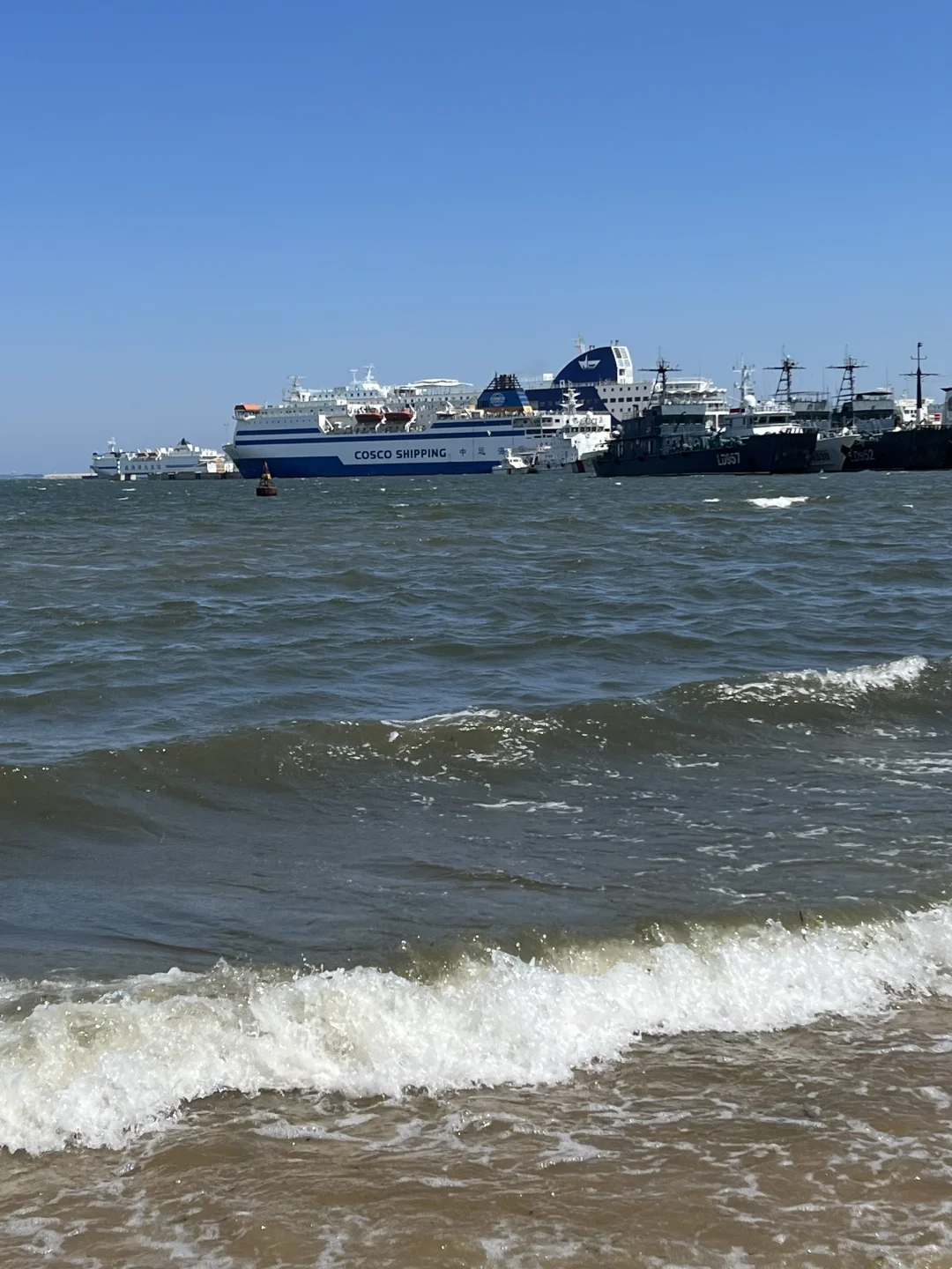 失业后，老公带一家子来威海旅游