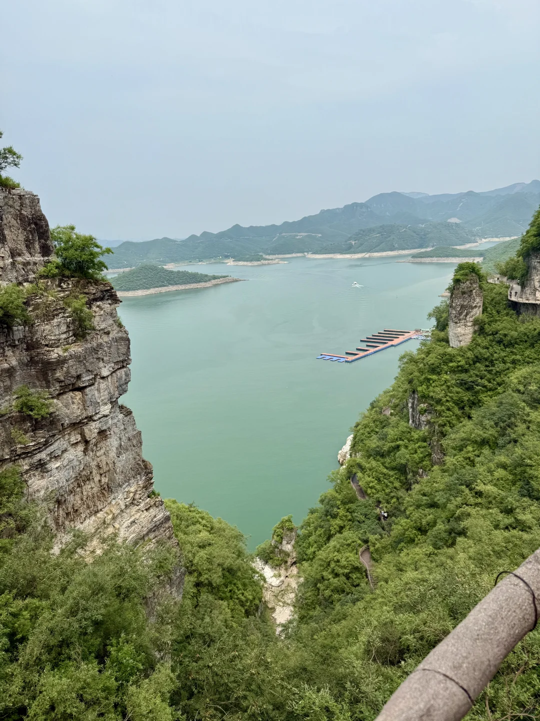 去不成桂林，就来保定易水湖吧⛰️