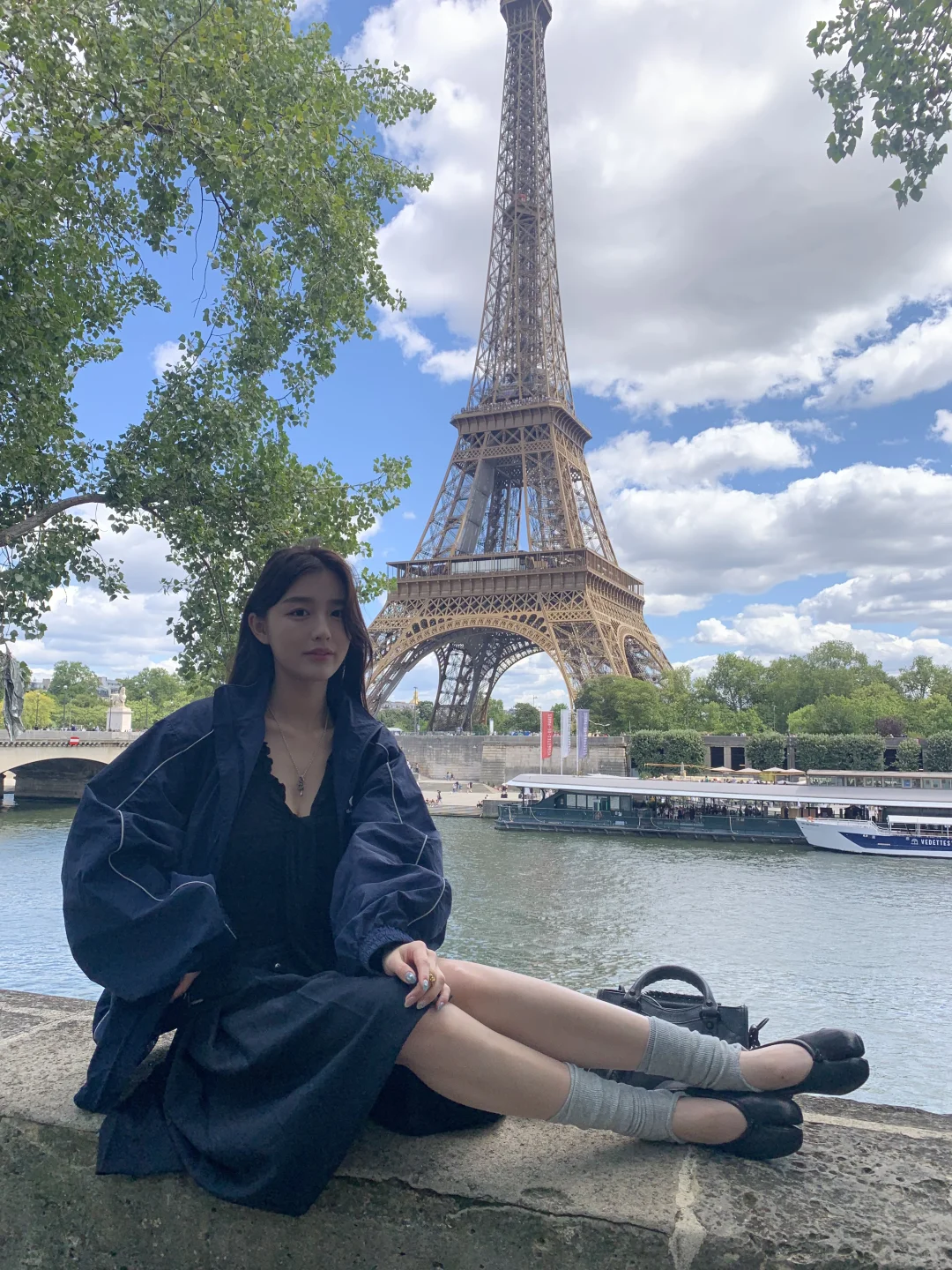 有阳光的巴黎真的是随便拍 都不用p了