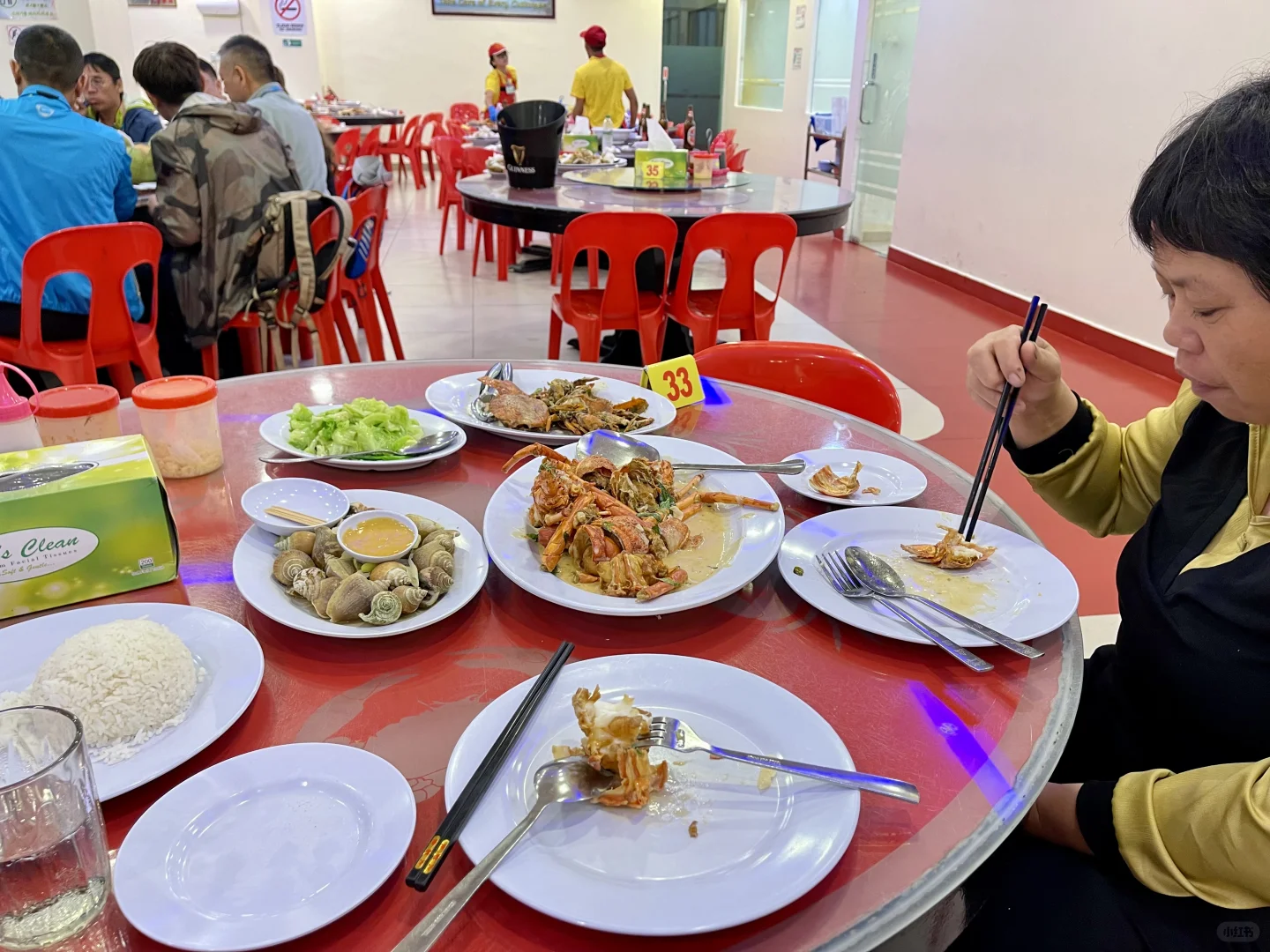 跟妈妈在国外旅游的时候