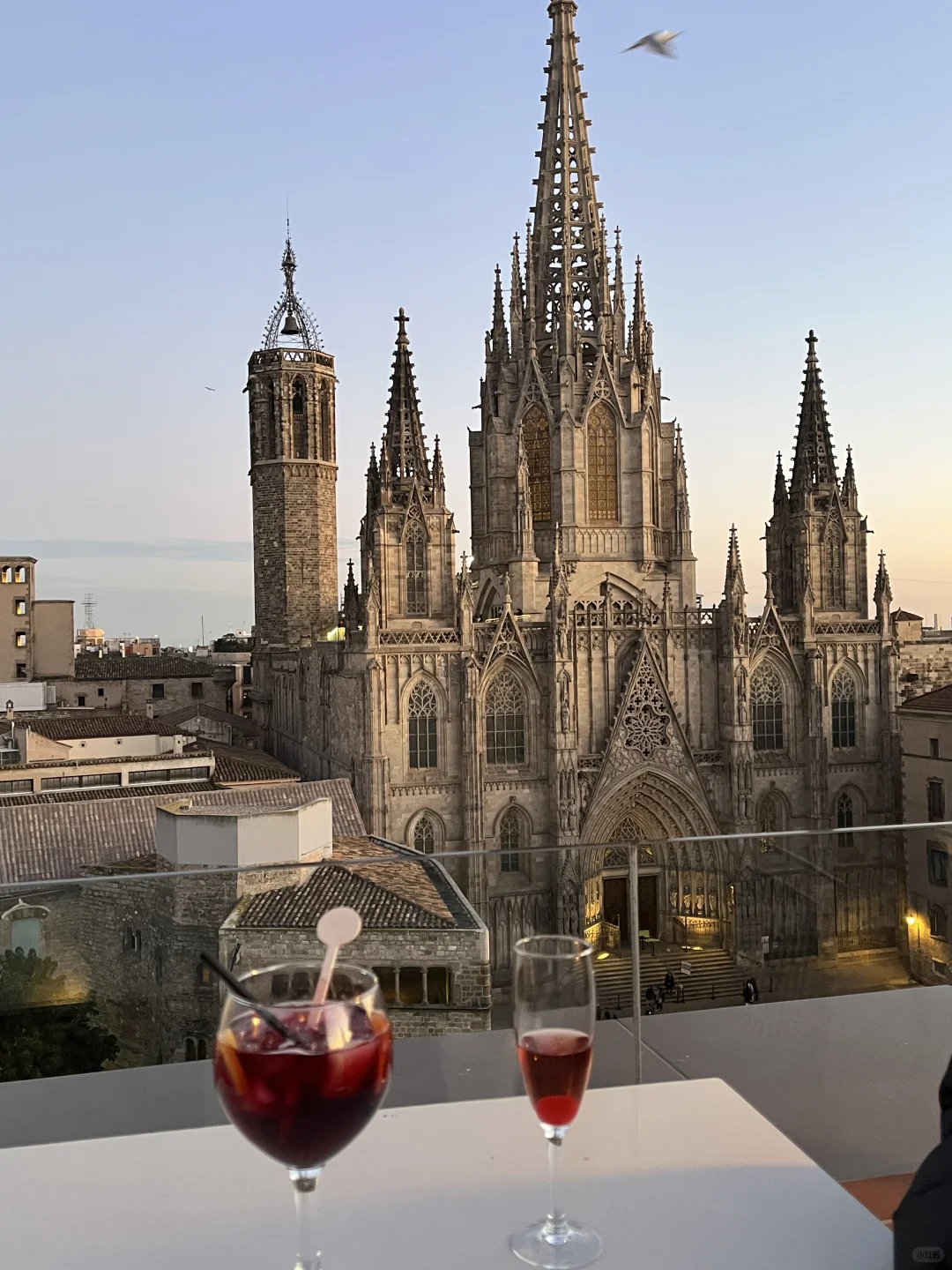 Hola：）遇见巴塞的日落🌄