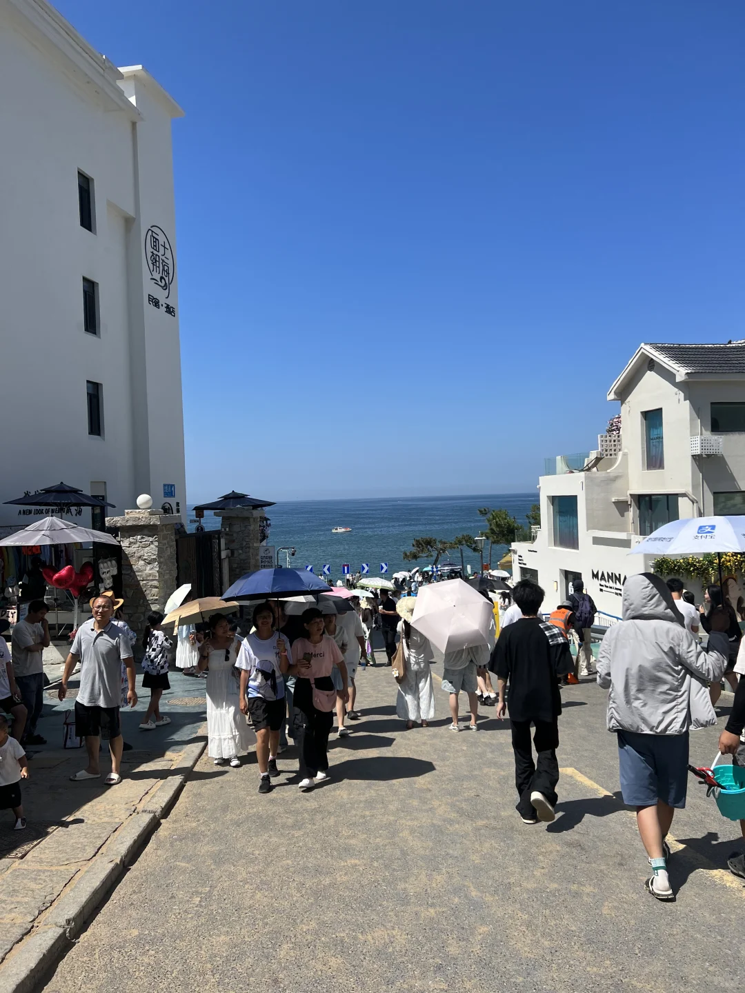 失业后，老公带一家子来威海旅游