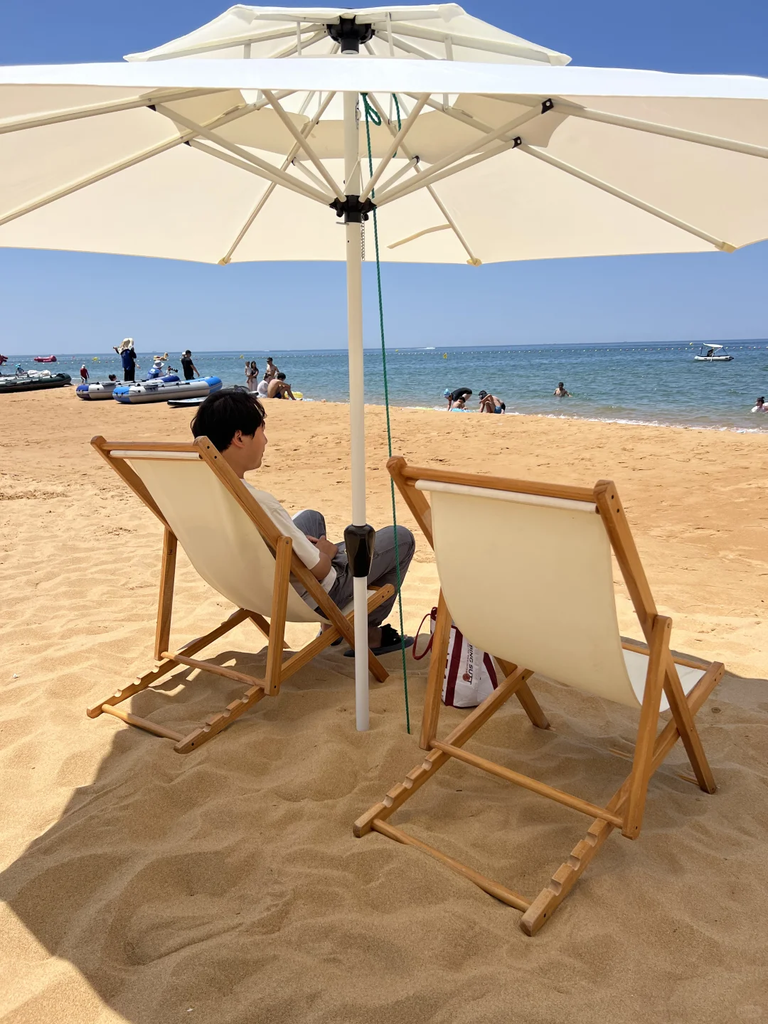 失业后，老公带一家子来威海旅游