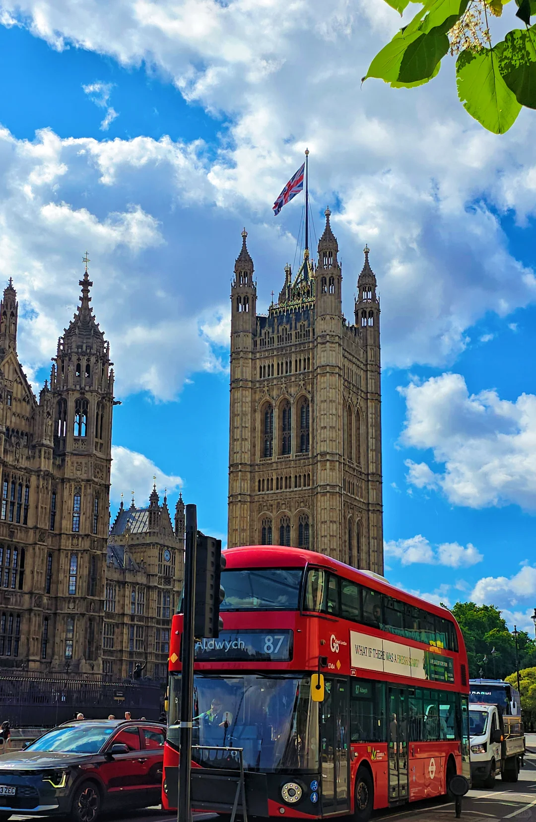 终有一天你会来到伦敦！吹着泰晤士河的风
