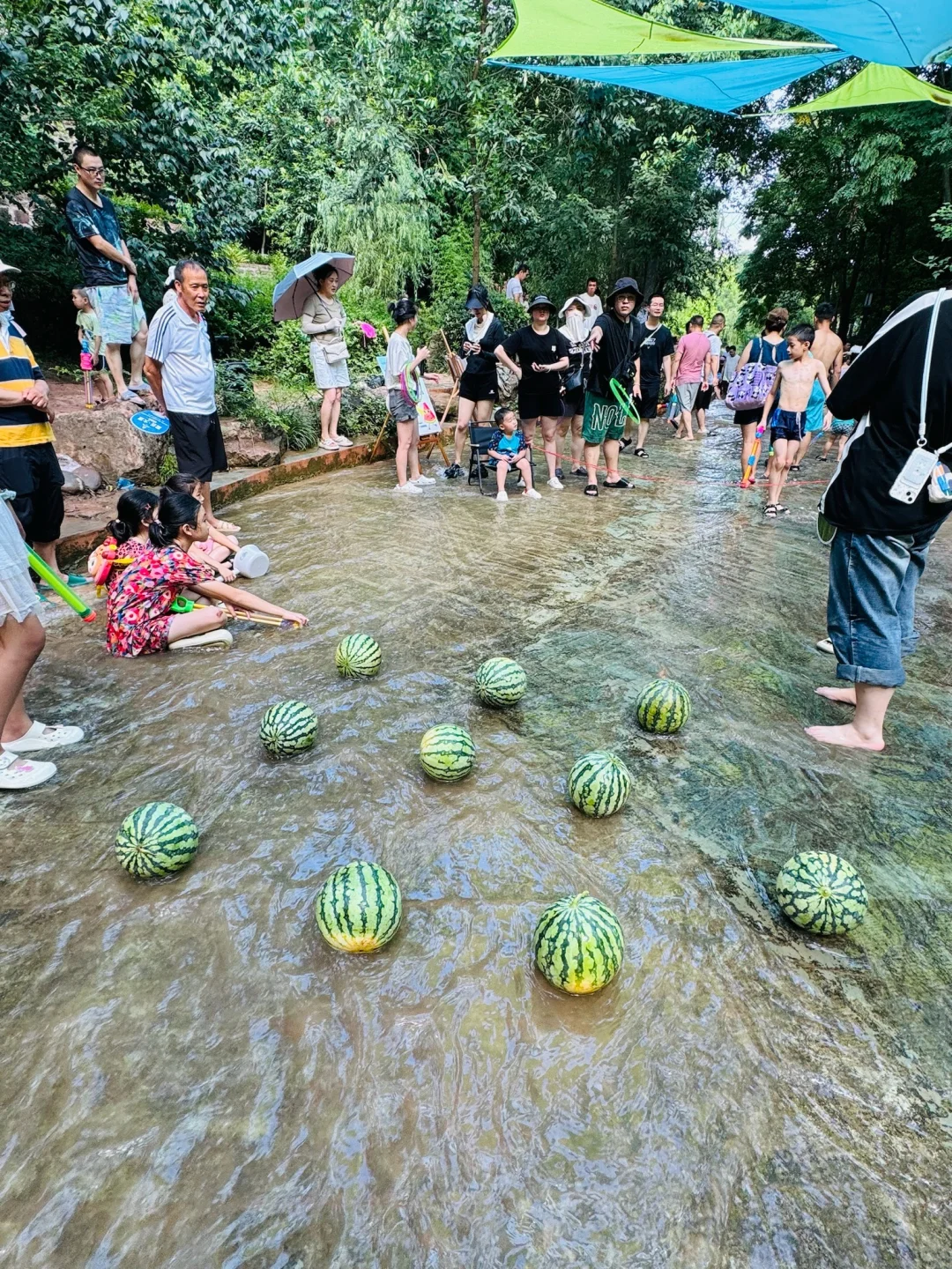 成都周边|1h直达的免费亲子玩水避暑地
