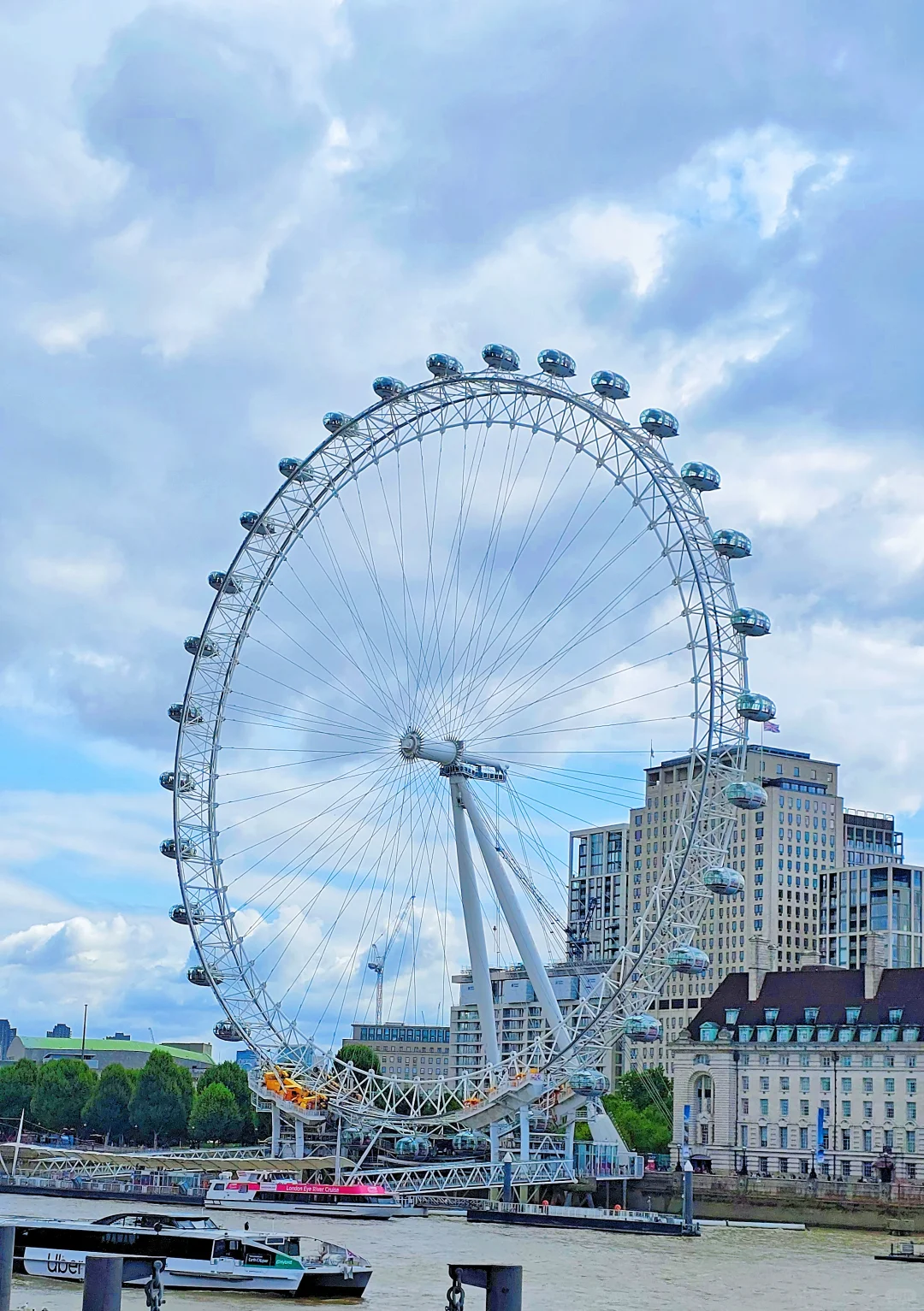 终有一天你会来到伦敦！吹着泰晤士河的风